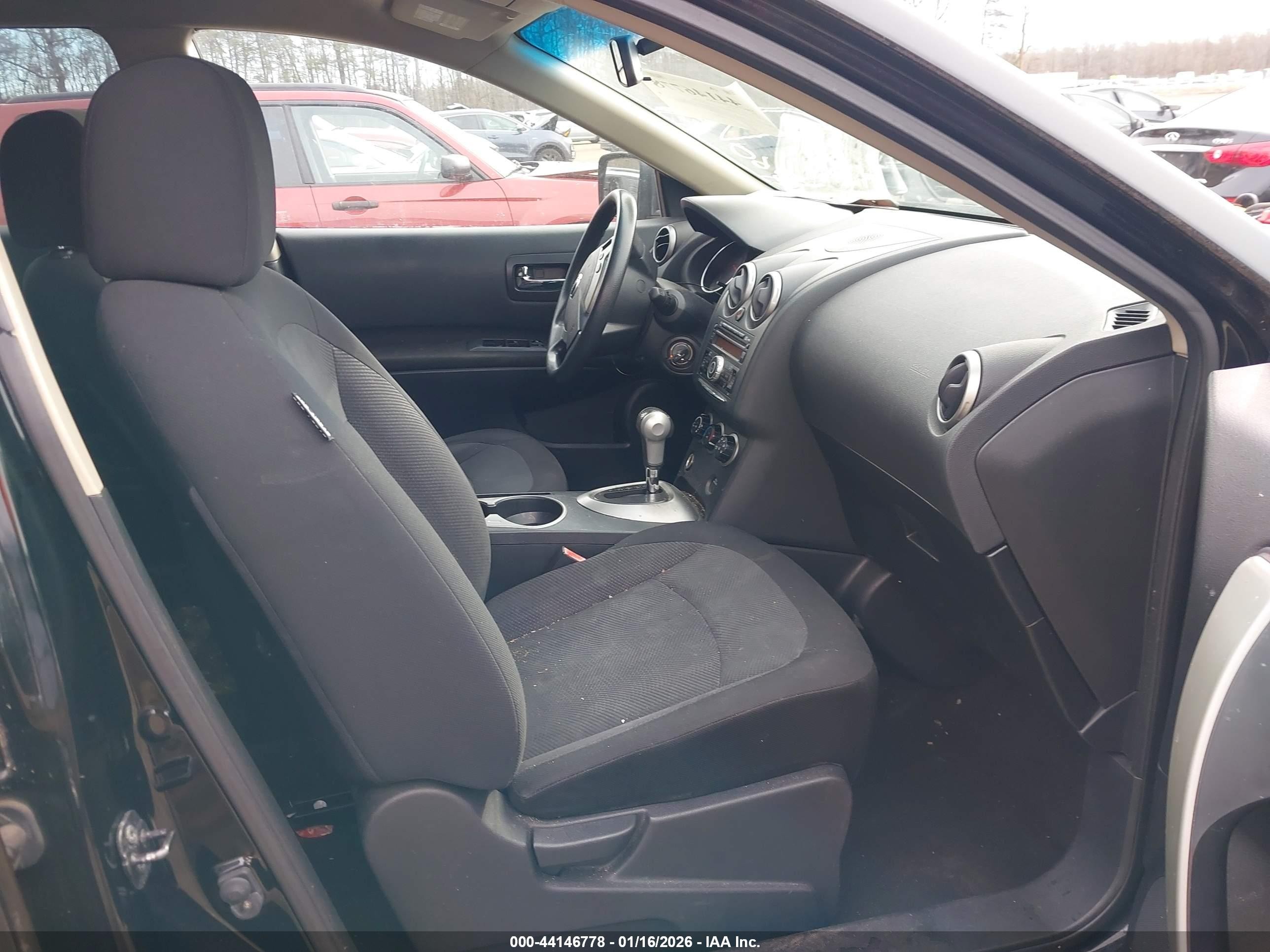 2011 Nissan Rogue S Черный vin: JN8AS5MV1BW673594