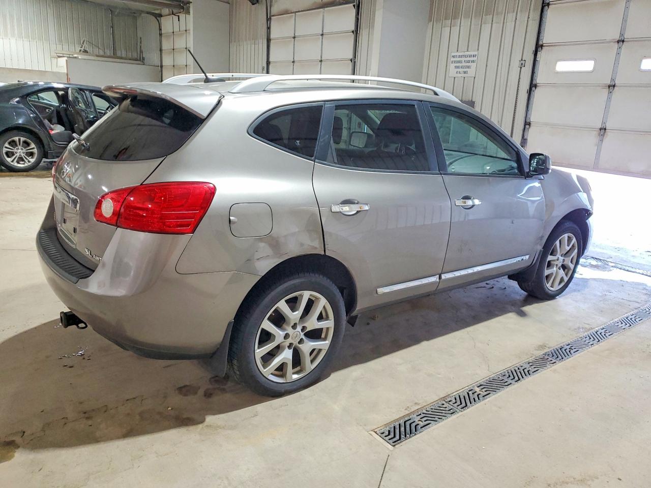 2011 Nissan Rogue S Gray vin: JN8AS5MV1BW673837