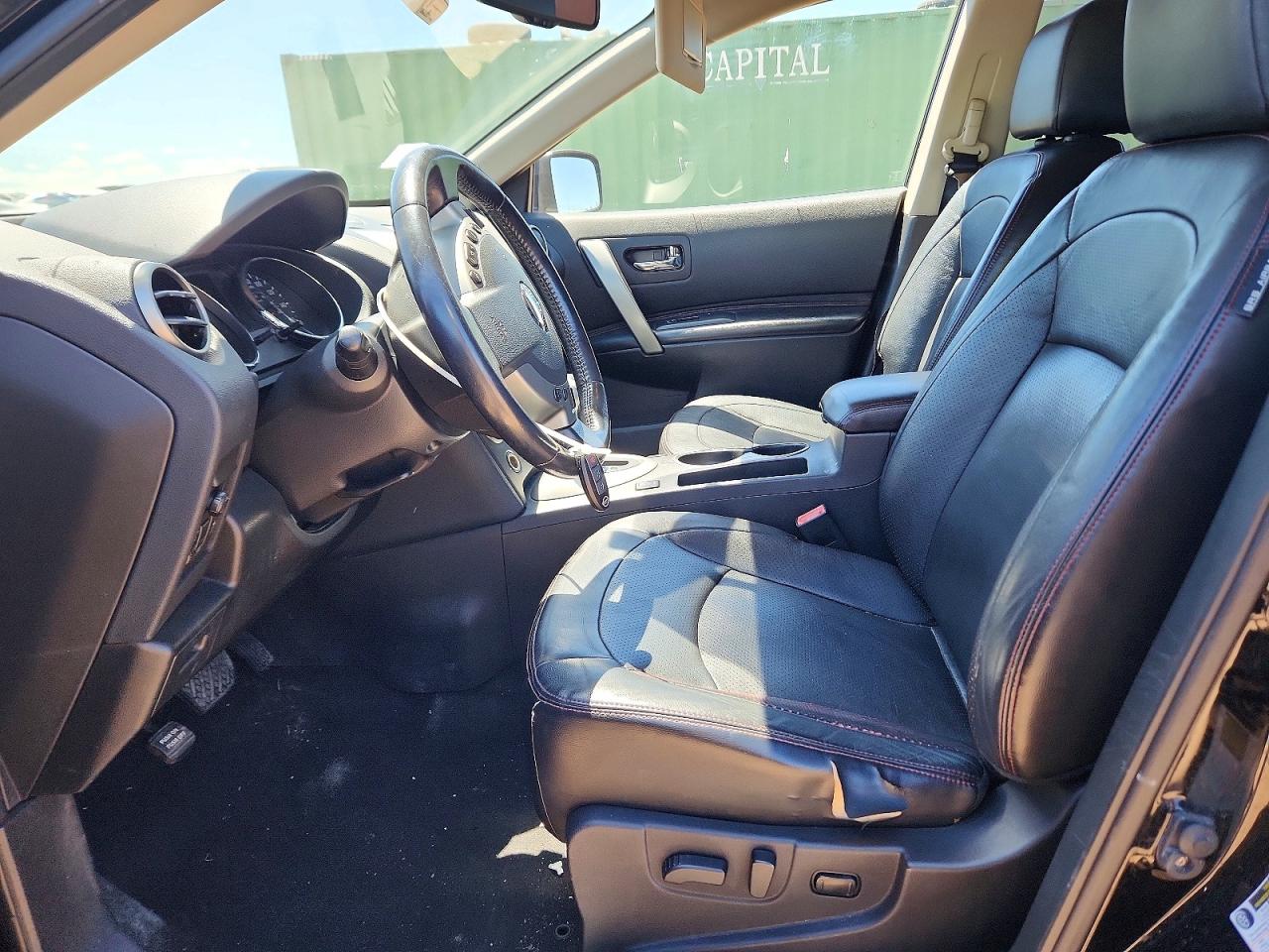 2011 Nissan Rogue S Black vin: JN8AS5MV1BW676544