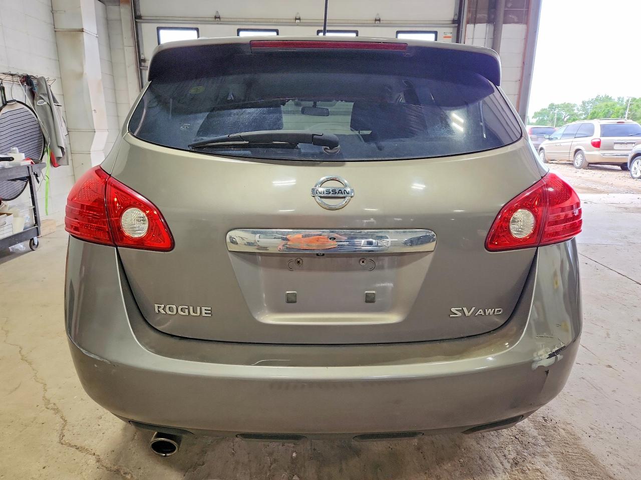 2011 Nissan Rogue S Burgundy vin: JN8AS5MV1BW677094
