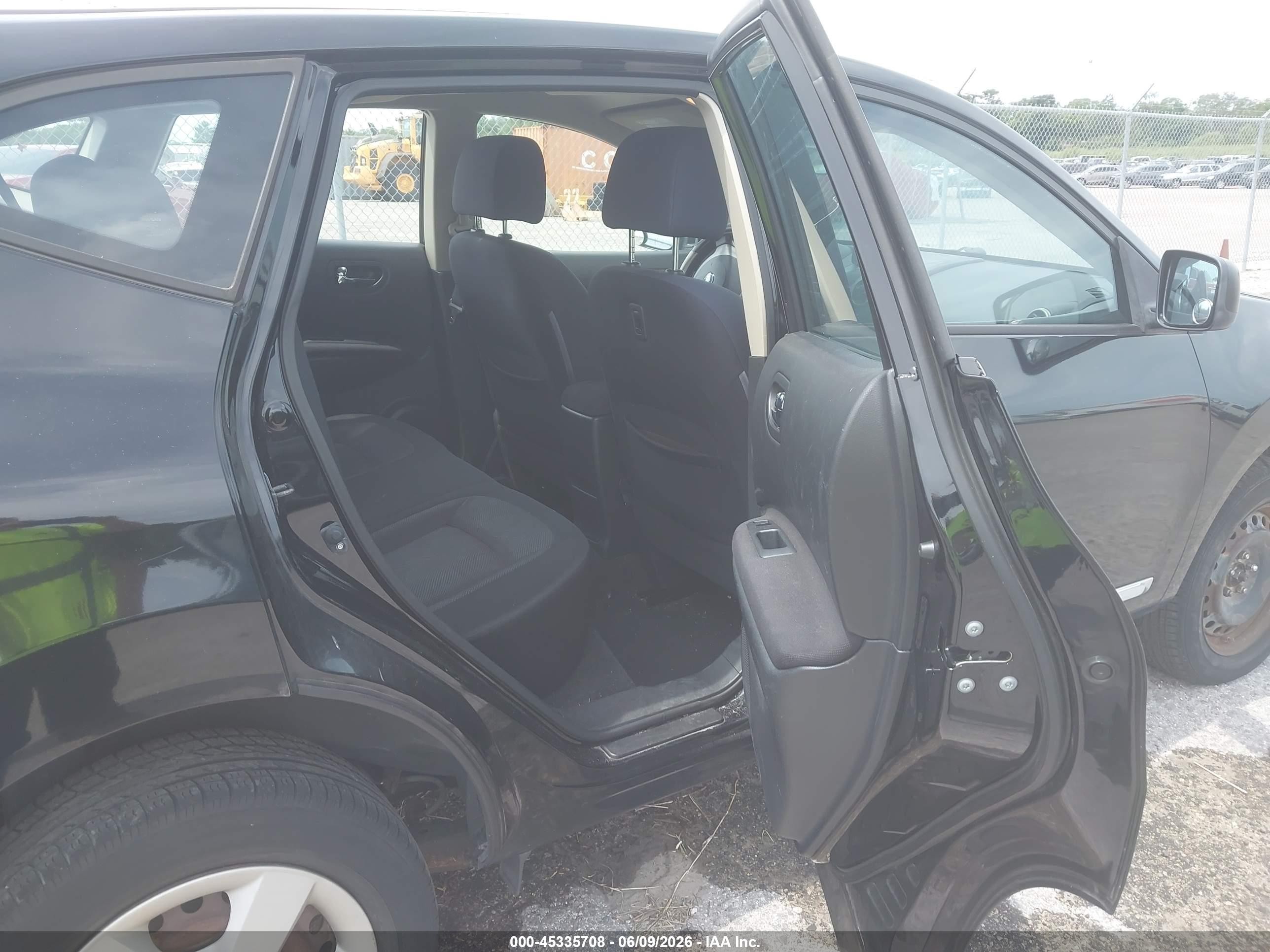 2011 Nissan Rogue S Черный vin: JN8AS5MV1BW687219