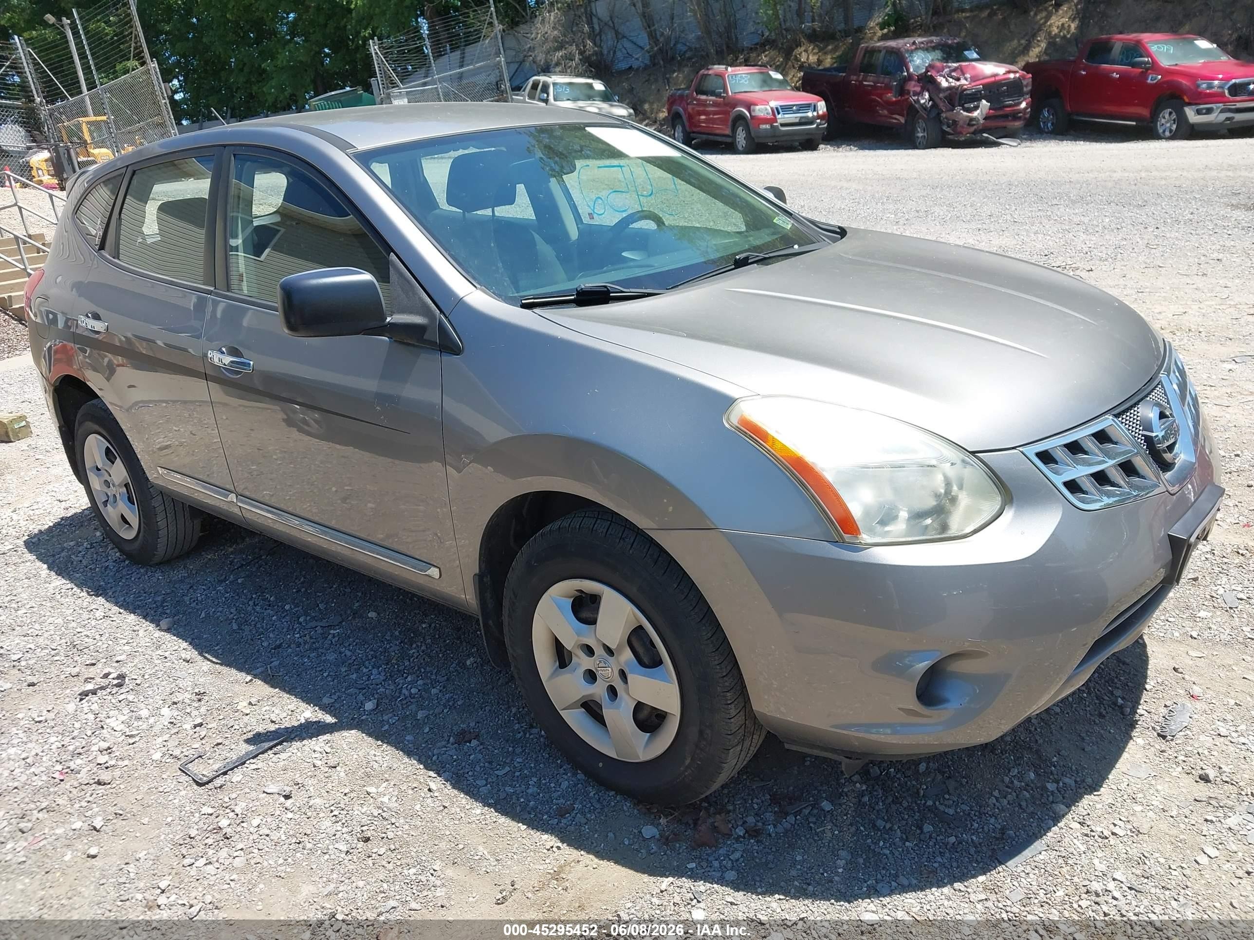 2011 Nissan Rogue S Gray vin: JN8AS5MV1BW689424
