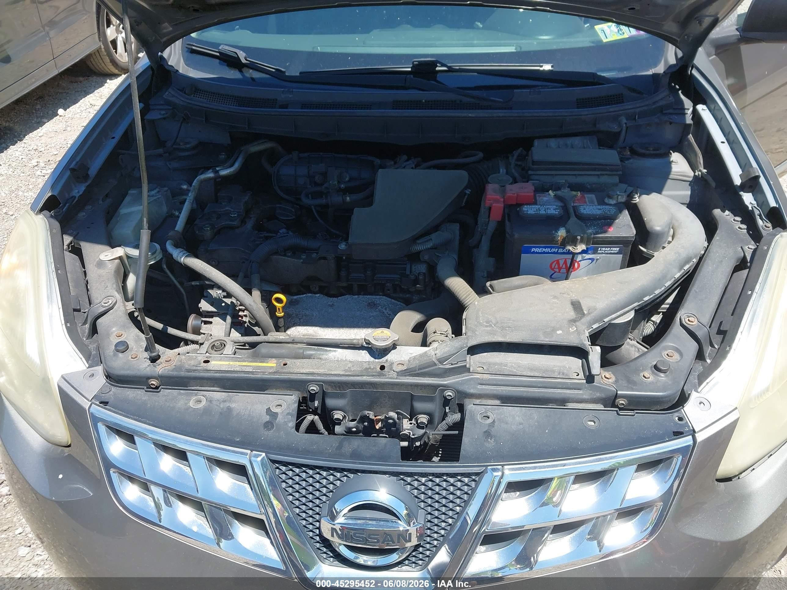 2011 Nissan Rogue S Gray vin: JN8AS5MV1BW689424