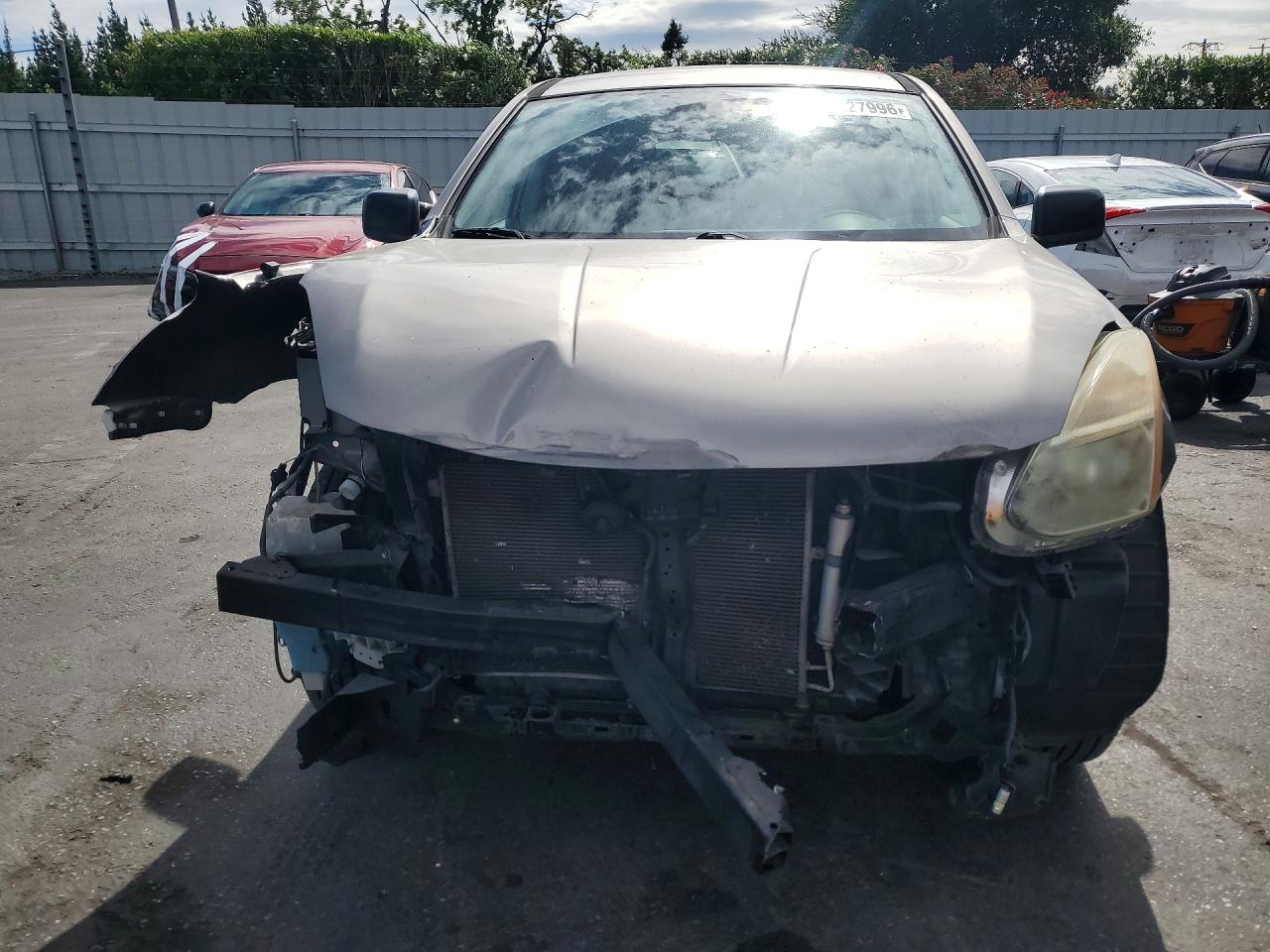 2012 Nissan Rogue S Silver vin: JN8AS5MV1CW350308