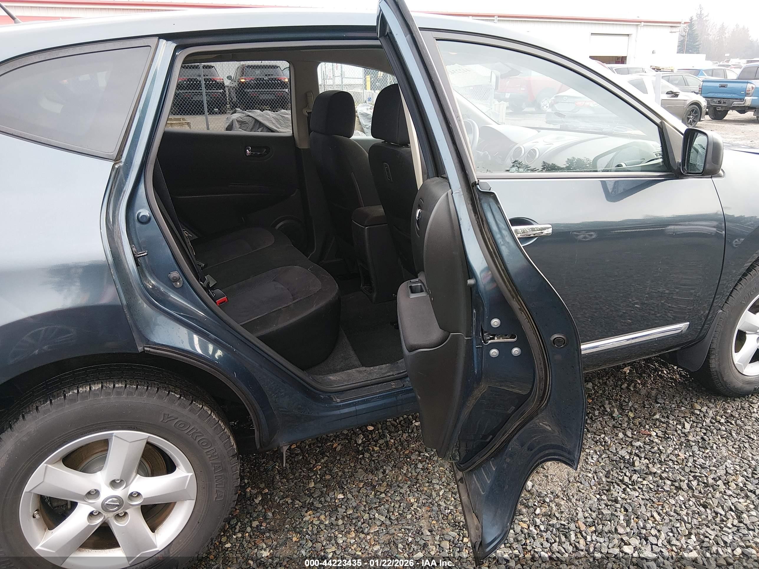 2012 Nissan Rogue S Blue vin: JN8AS5MV1CW350664