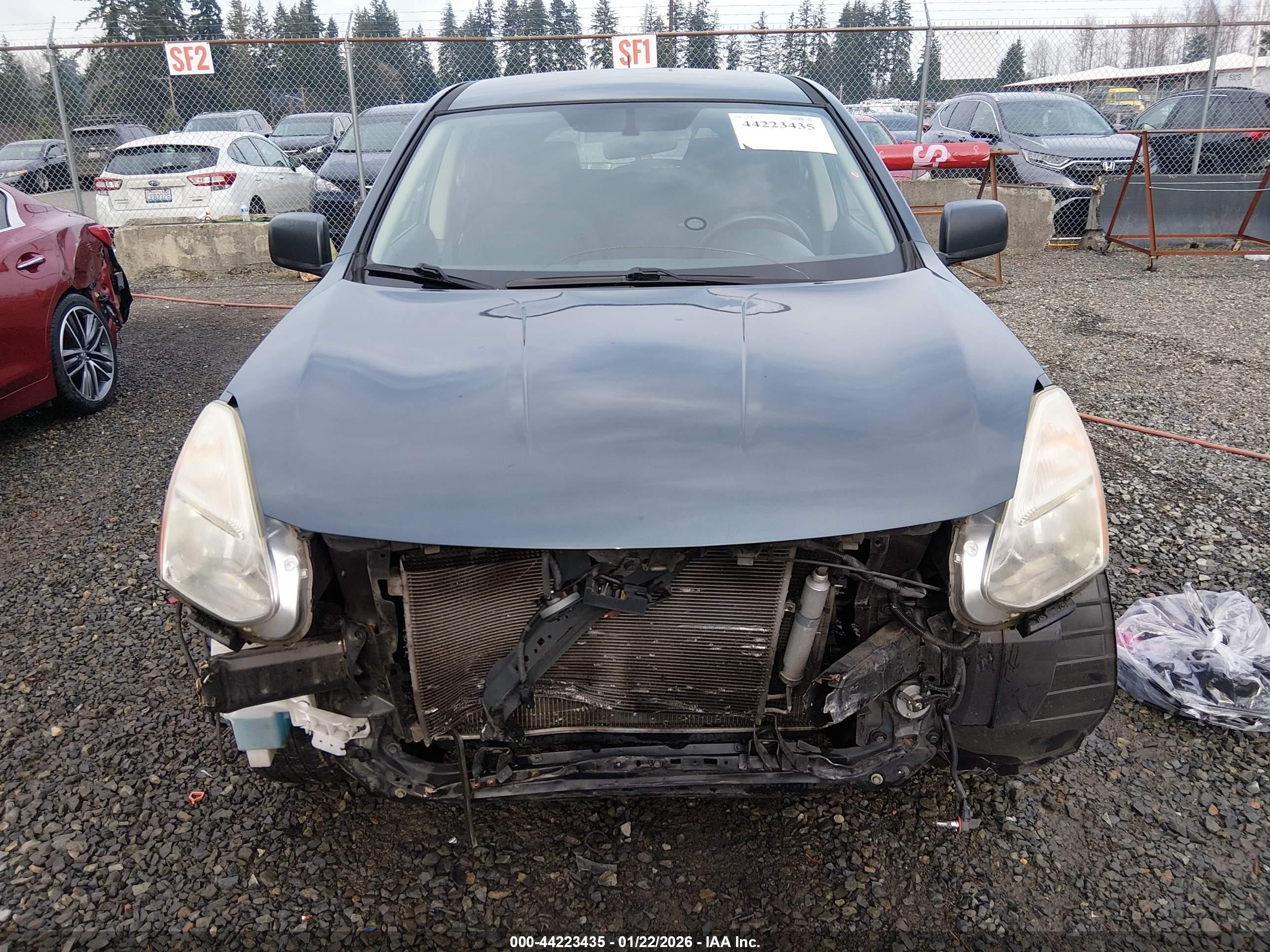 2012 Nissan Rogue S Blue vin: JN8AS5MV1CW350664