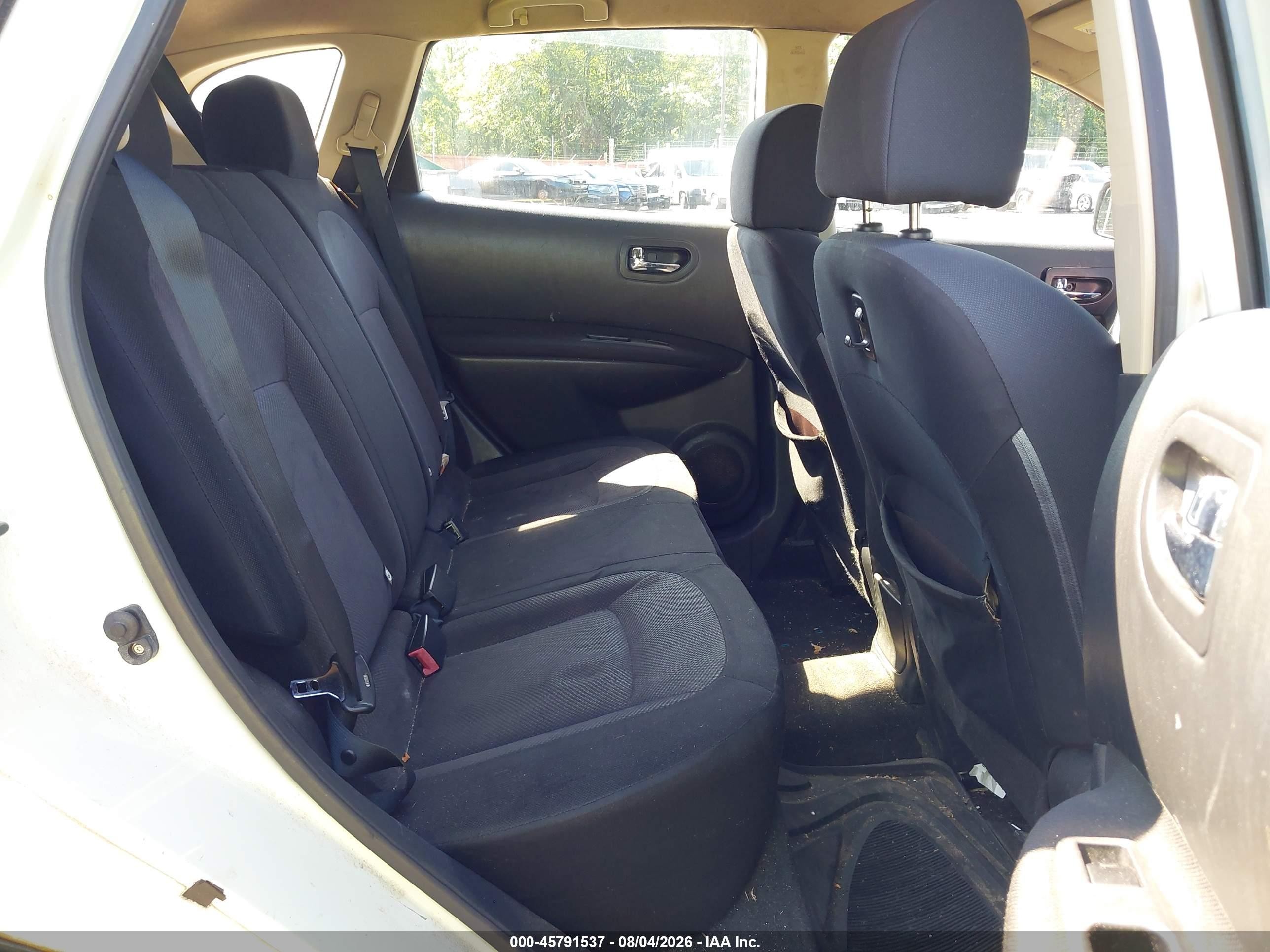 2012 Nissan Rogue S White vin: JN8AS5MV1CW353659