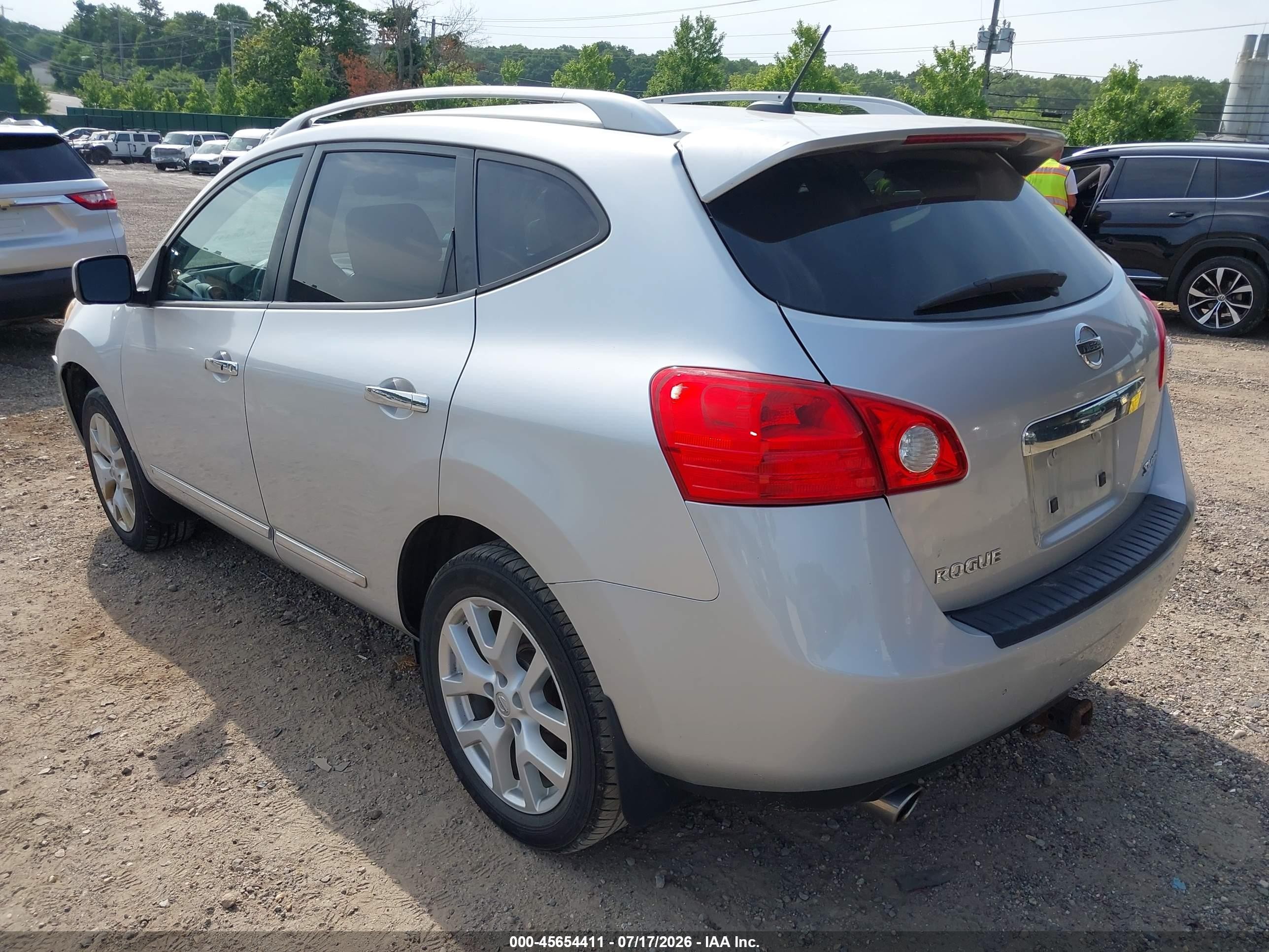 2012 Nissan Rogue Sv W/sl Pkg Gray vin: JN8AS5MV1CW353810