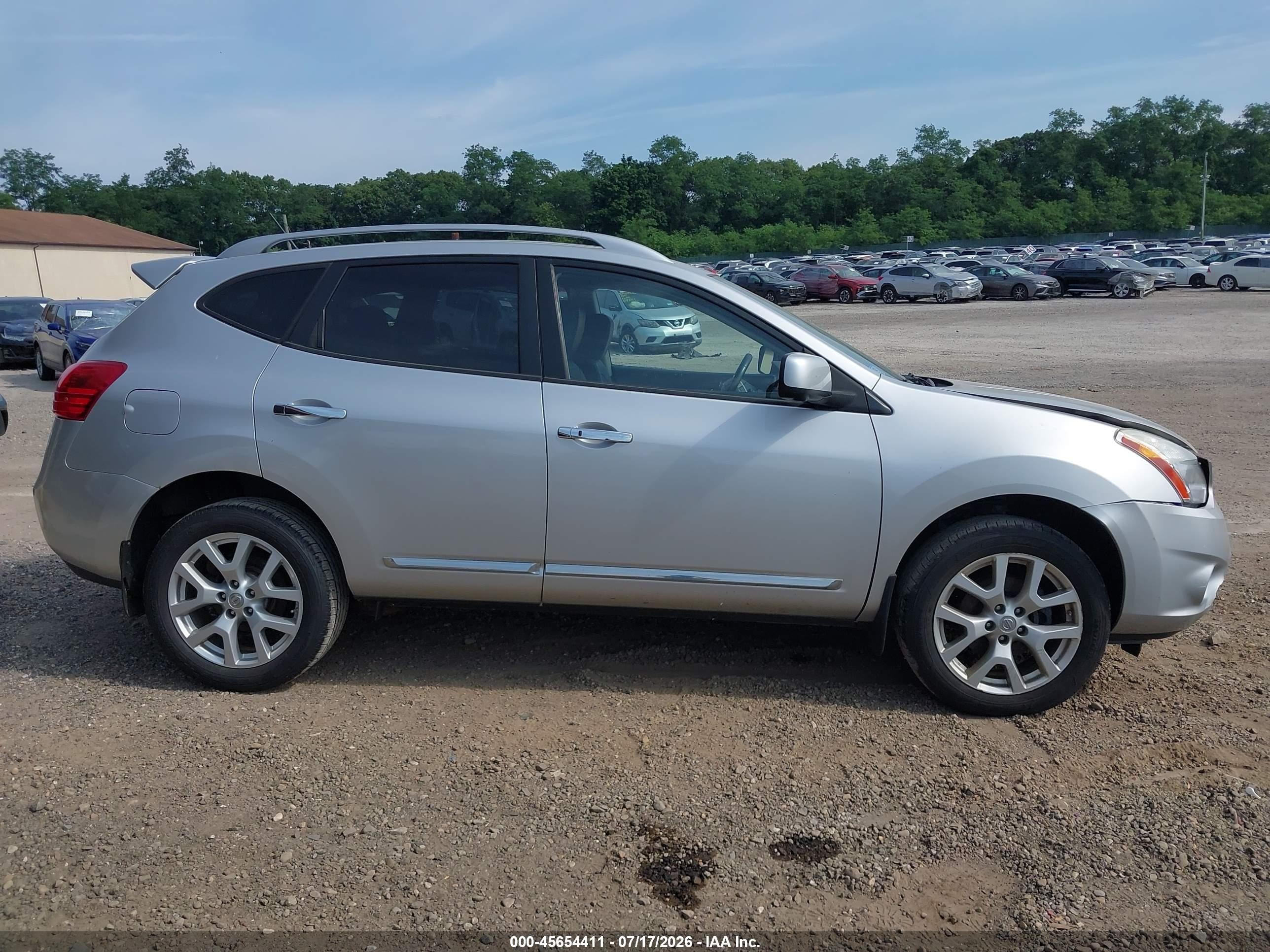 2012 Nissan Rogue Sv W/sl Pkg Gray vin: JN8AS5MV1CW353810