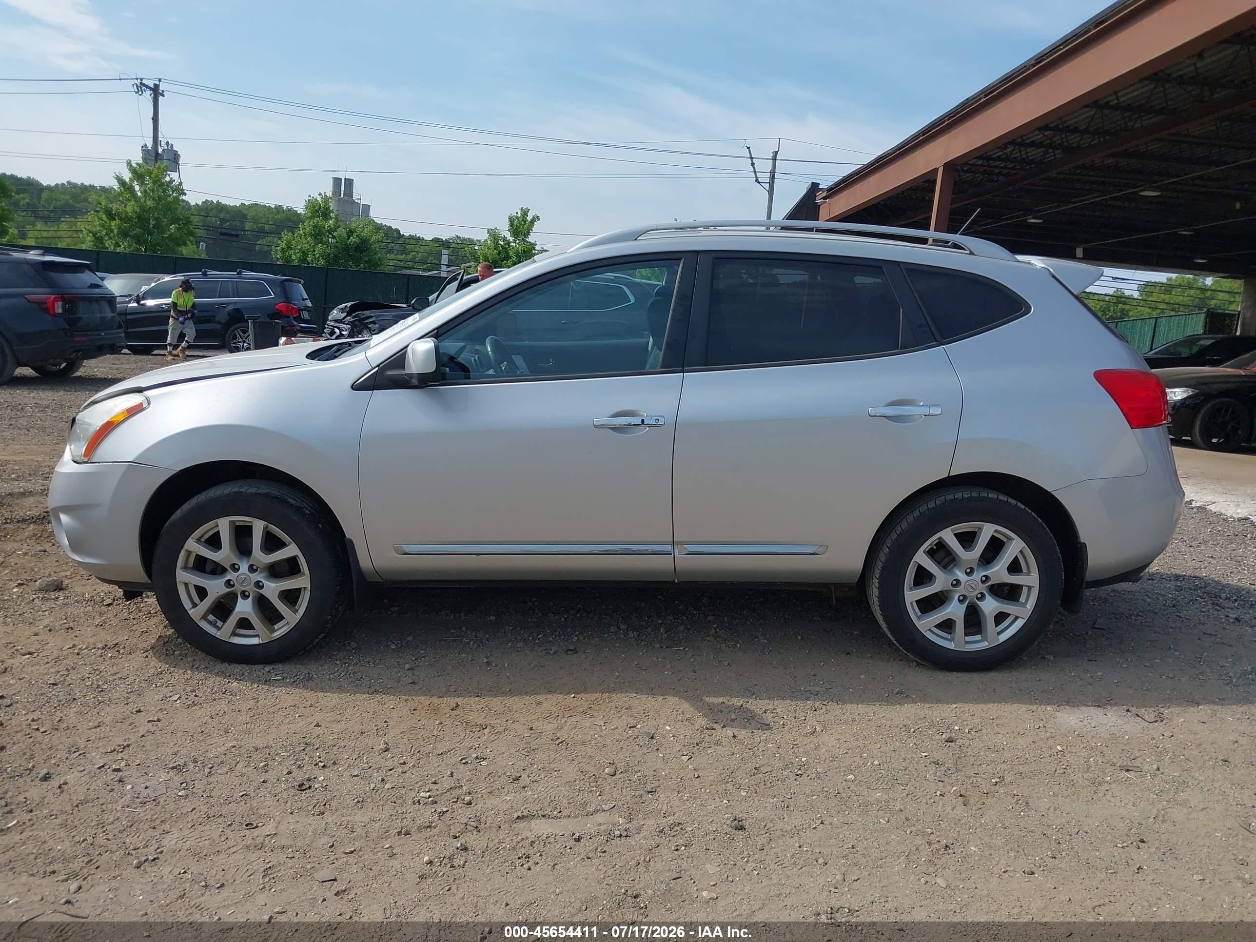 2012 Nissan Rogue Sv W/sl Pkg Gray vin: JN8AS5MV1CW353810