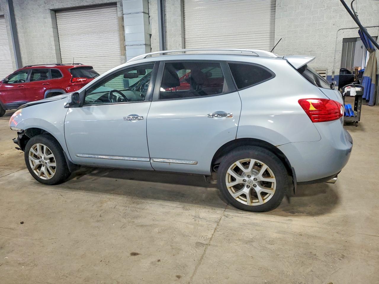 2012 Nissan Rogue S Blue vin: JN8AS5MV1CW356514