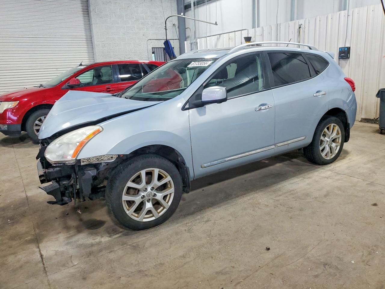 2012 Nissan Rogue S Blue vin: JN8AS5MV1CW356514