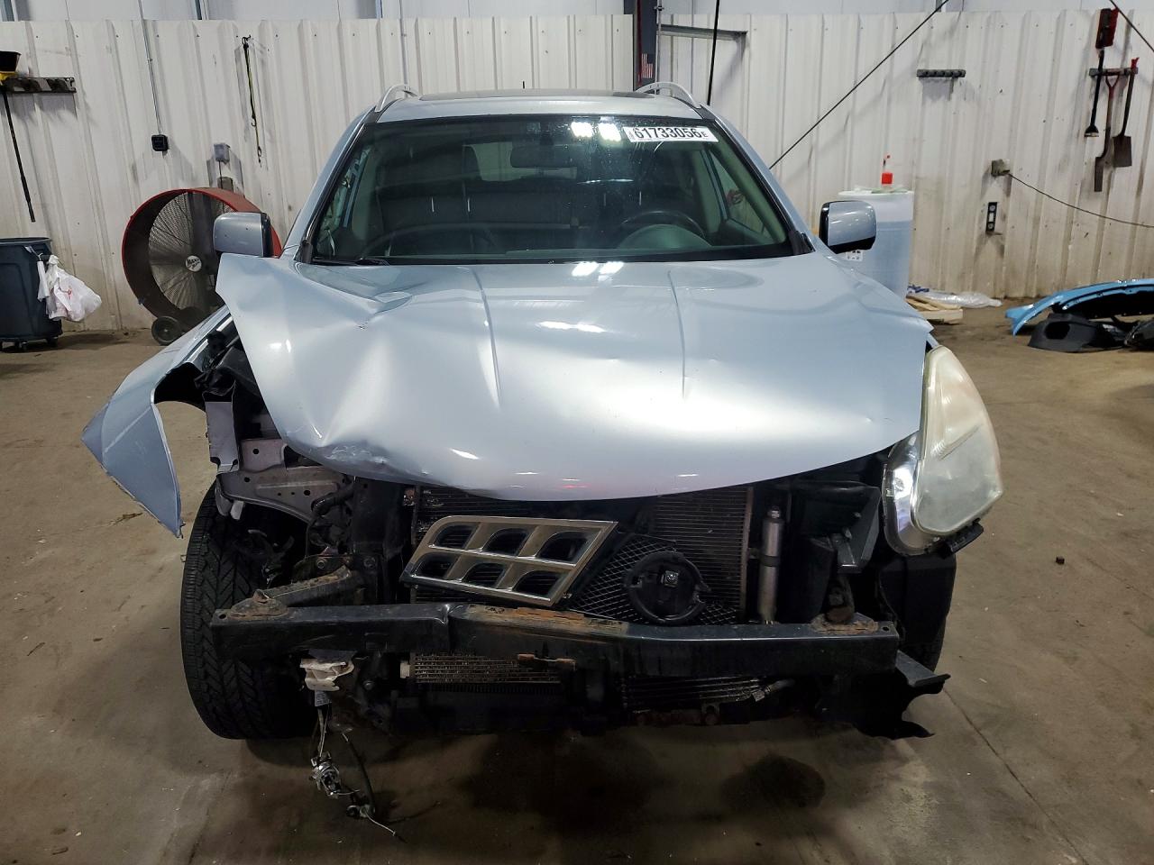 2012 Nissan Rogue S Blue vin: JN8AS5MV1CW356514