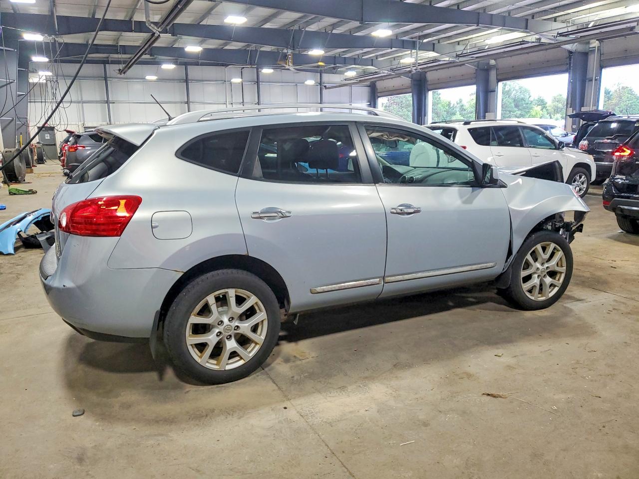 2012 Nissan Rogue S Blue vin: JN8AS5MV1CW356514
