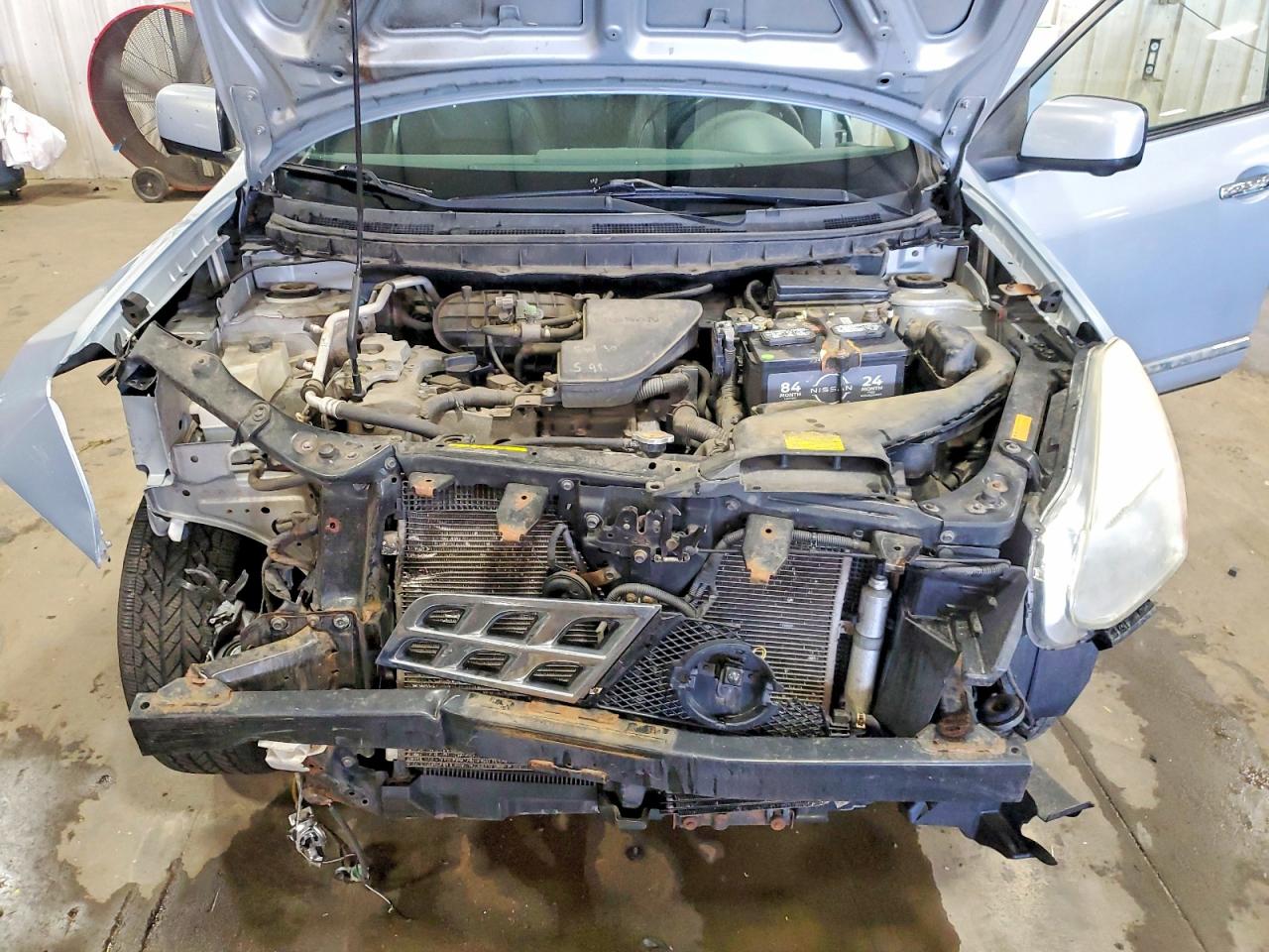 2012 Nissan Rogue S Blue vin: JN8AS5MV1CW356514