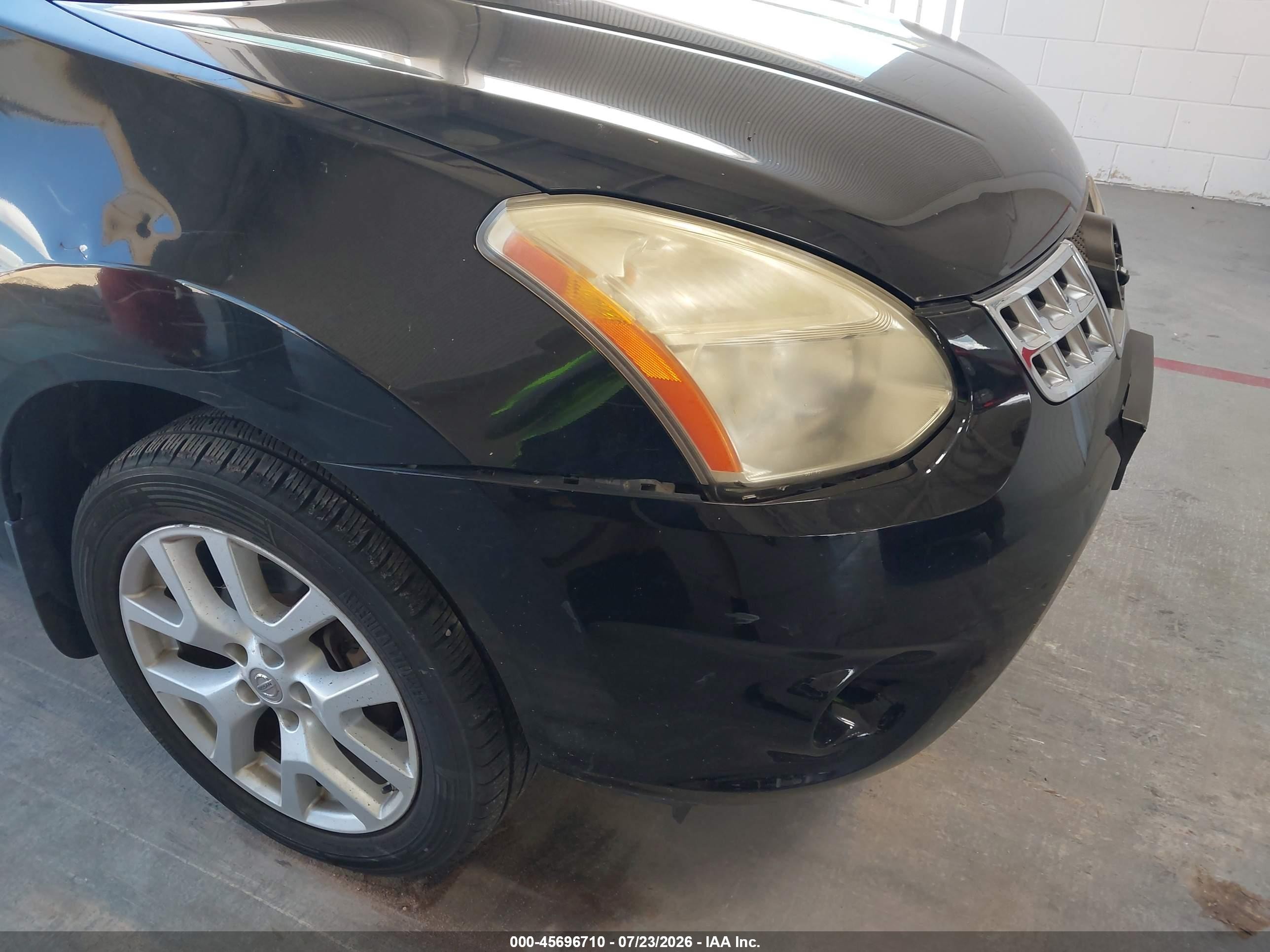 2012 Nissan Rogue Sv W/sl Pkg Черный vin: JN8AS5MV1CW364354
