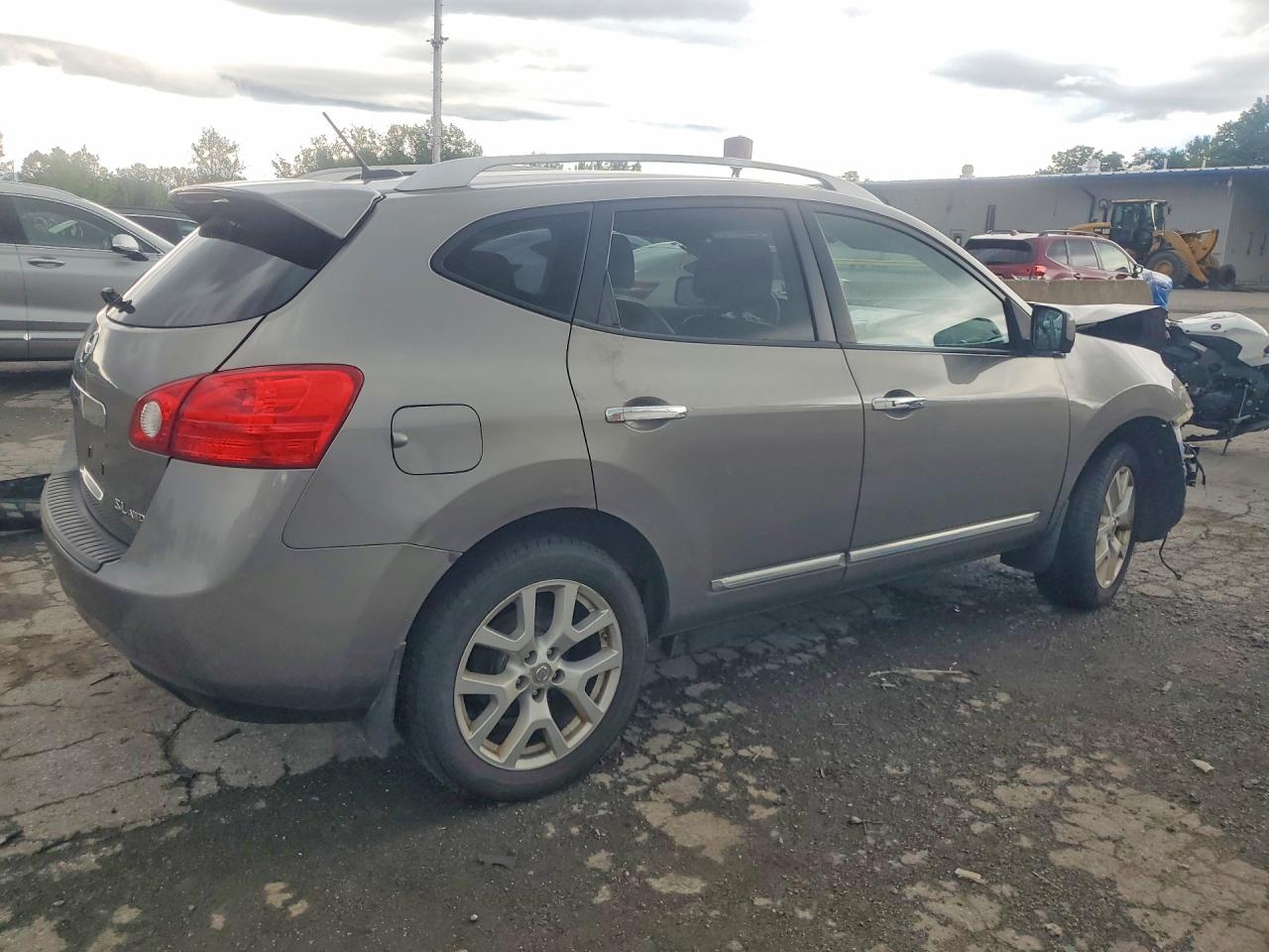 2012 Nissan Rogue S Gray vin: JN8AS5MV1CW365892