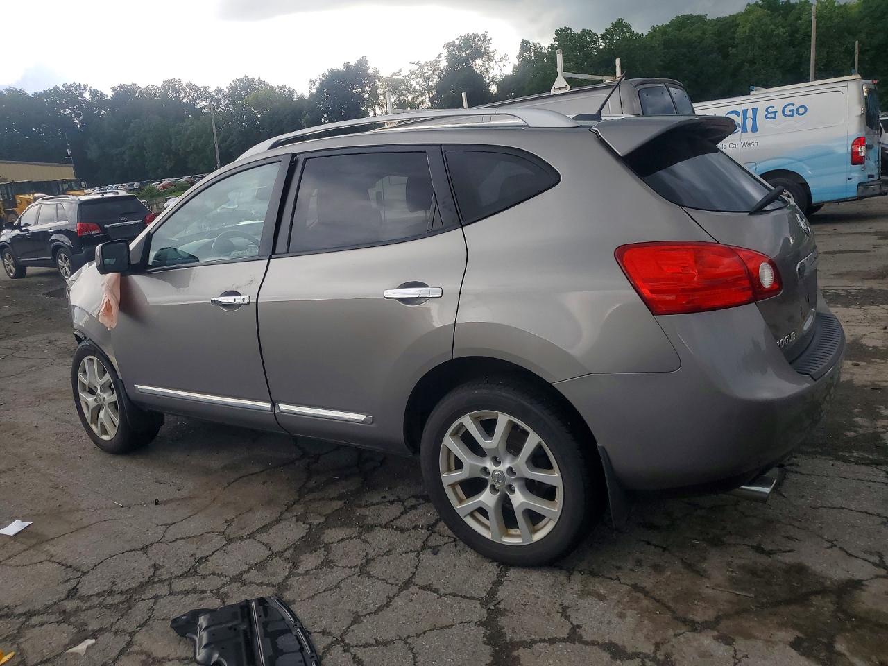 2012 Nissan Rogue S Gray vin: JN8AS5MV1CW365892