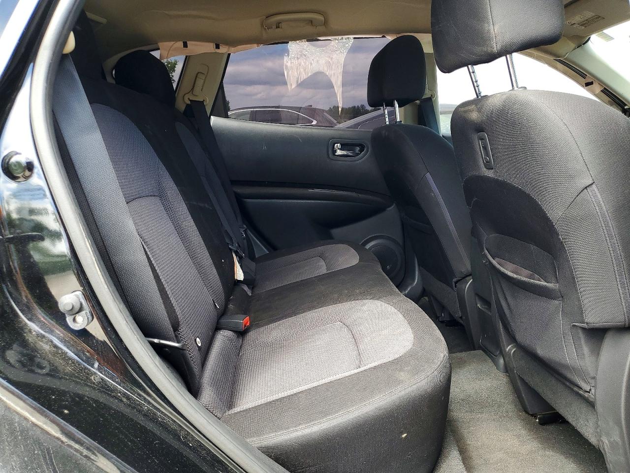 2012 Nissan Rogue S Черный vin: JN8AS5MV1CW372034