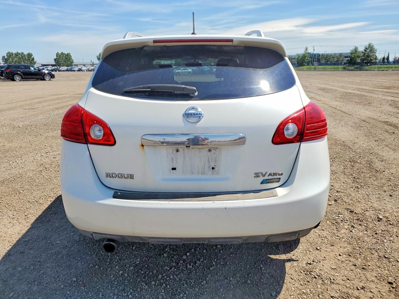 2012 Nissan Rogue S White vin: JN8AS5MV1CW378352