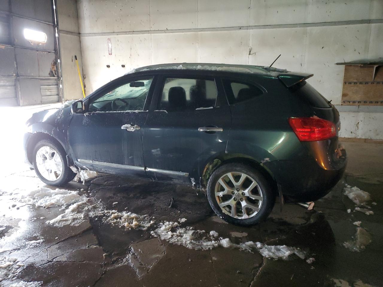 2012 Nissan Rogue S Синий vin: JN8AS5MV1CW379713