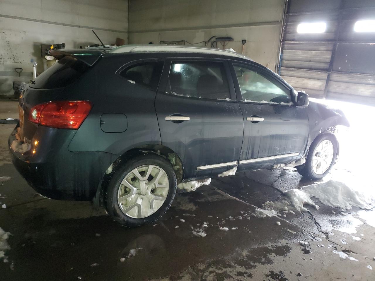 2012 Nissan Rogue S Синий vin: JN8AS5MV1CW379713