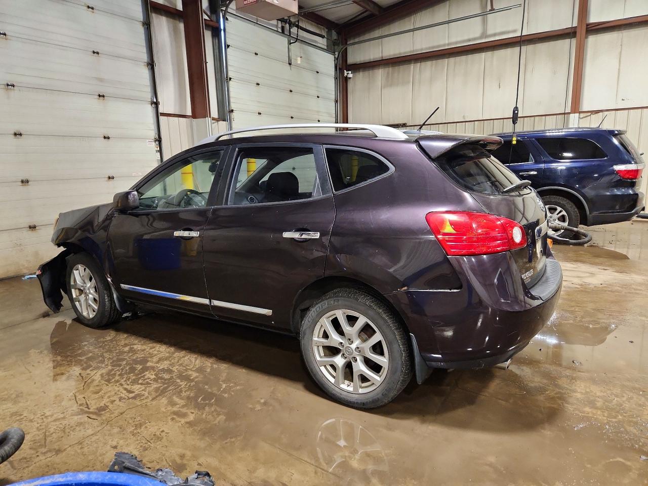 2012 Nissan Rogue S Фиолетовый vin: JN8AS5MV1CW381011