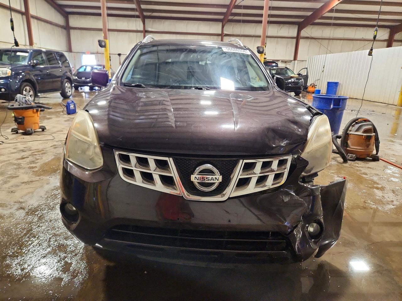 2012 Nissan Rogue S Фиолетовый vin: JN8AS5MV1CW381011