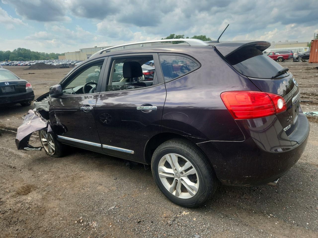 2012 Nissan Rogue S Purple vin: JN8AS5MV1CW381879