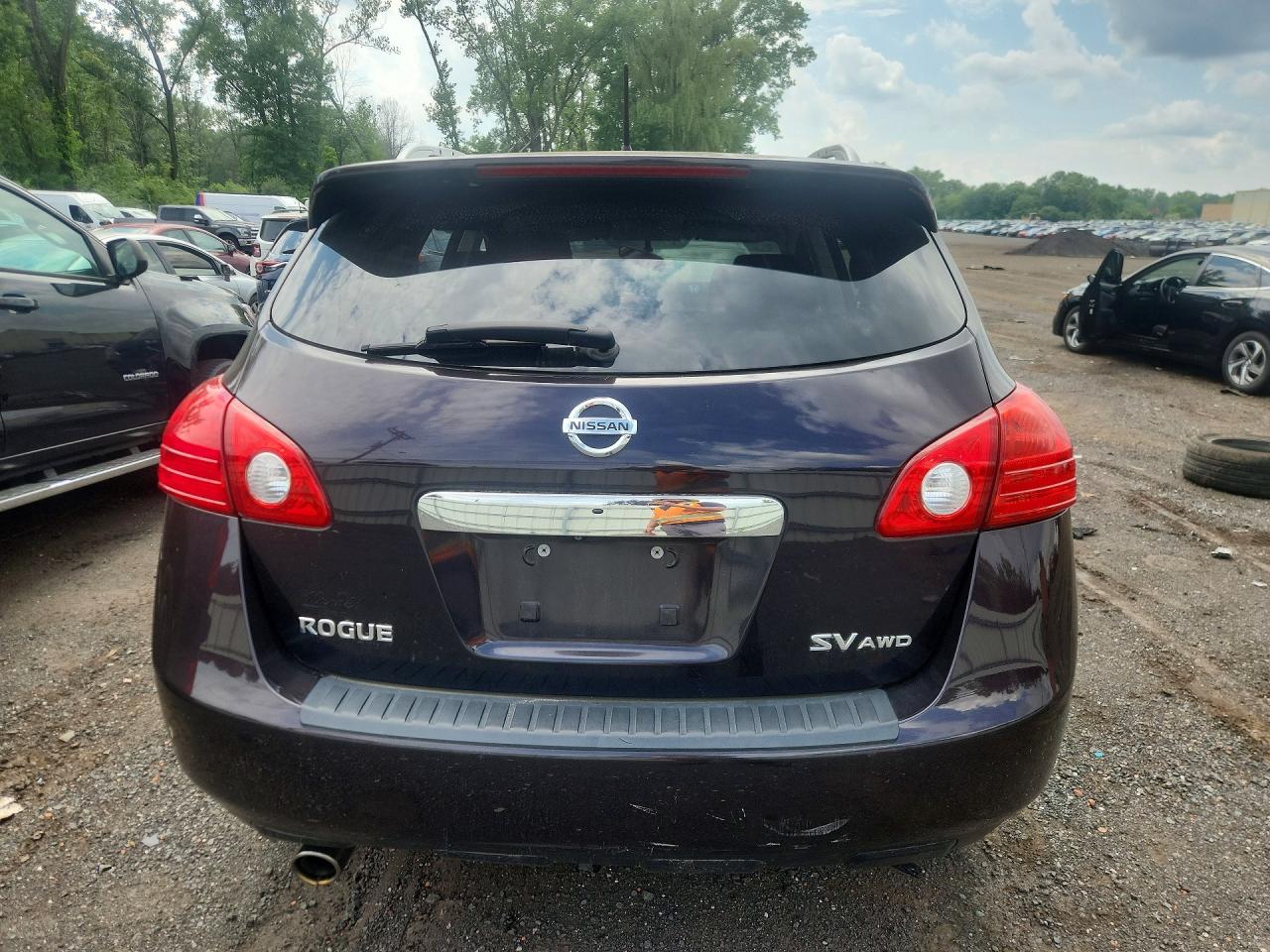 2012 Nissan Rogue S Purple vin: JN8AS5MV1CW381879