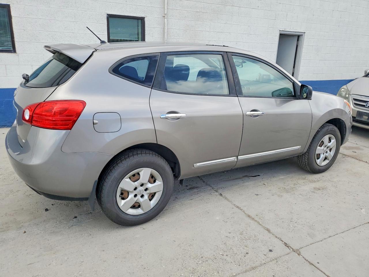 2012 Nissan Rogue S Gray vin: JN8AS5MV1CW385687