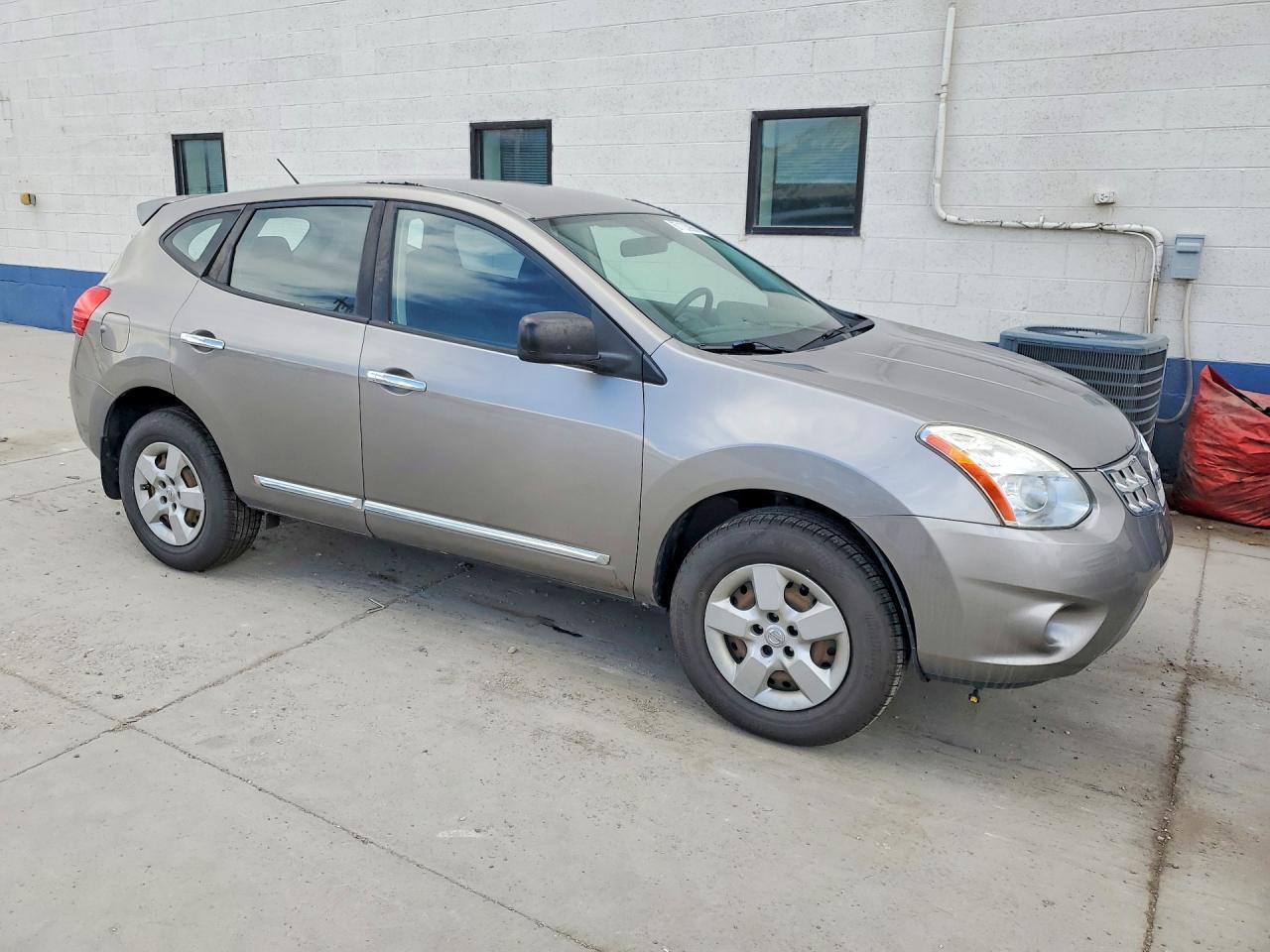 2012 Nissan Rogue S Gray vin: JN8AS5MV1CW385687