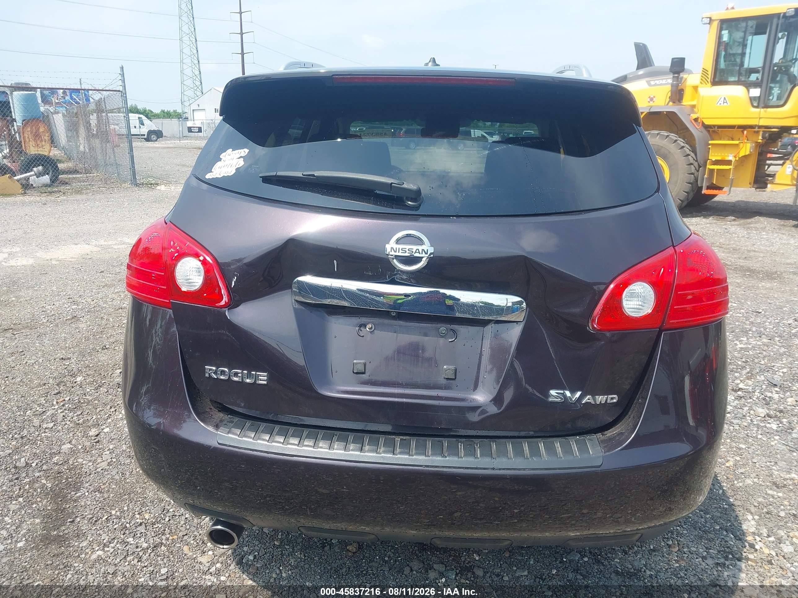 2012 Nissan Rogue Sv Brown vin: JN8AS5MV1CW391747