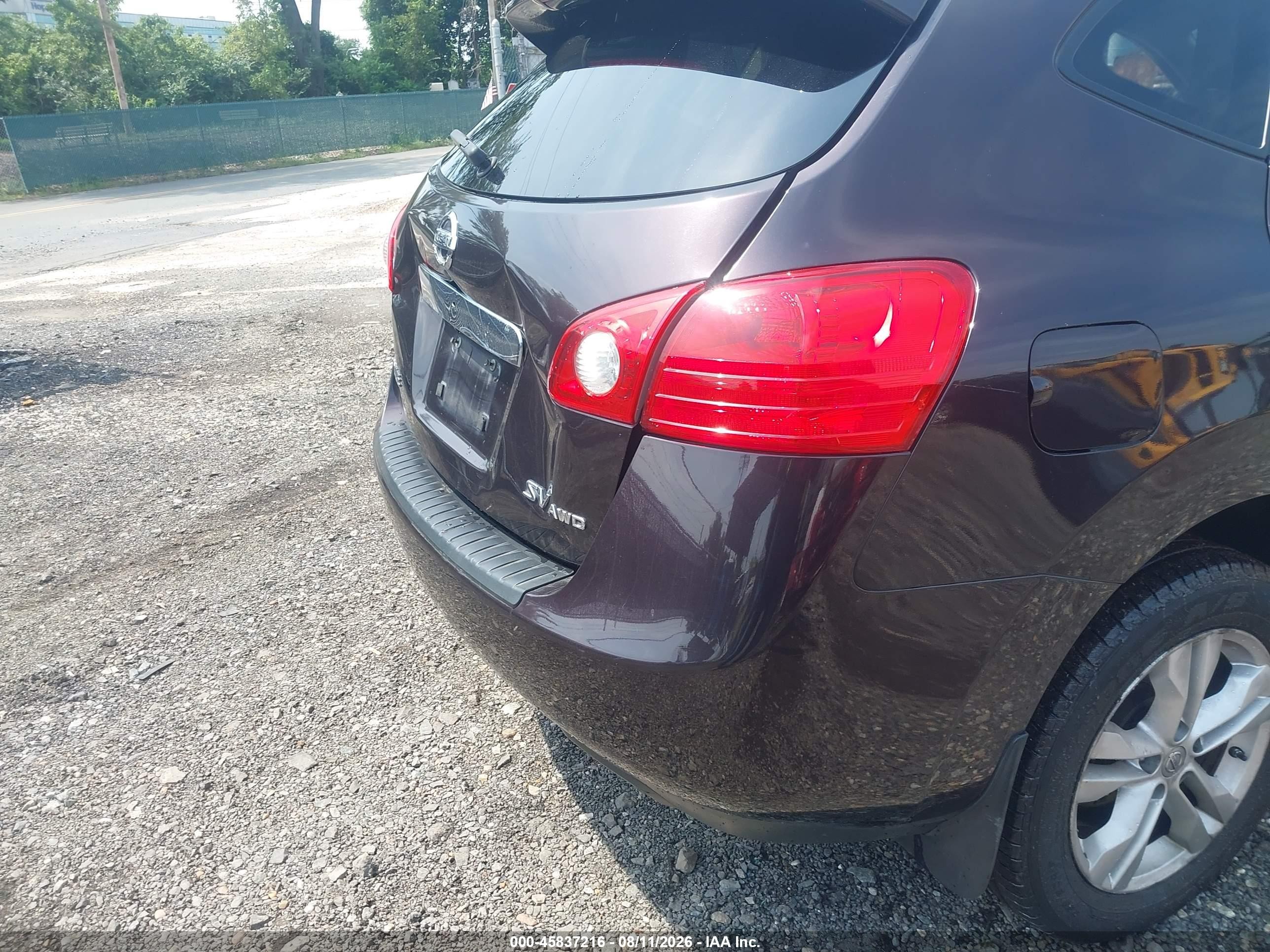 2012 Nissan Rogue Sv Brown vin: JN8AS5MV1CW391747