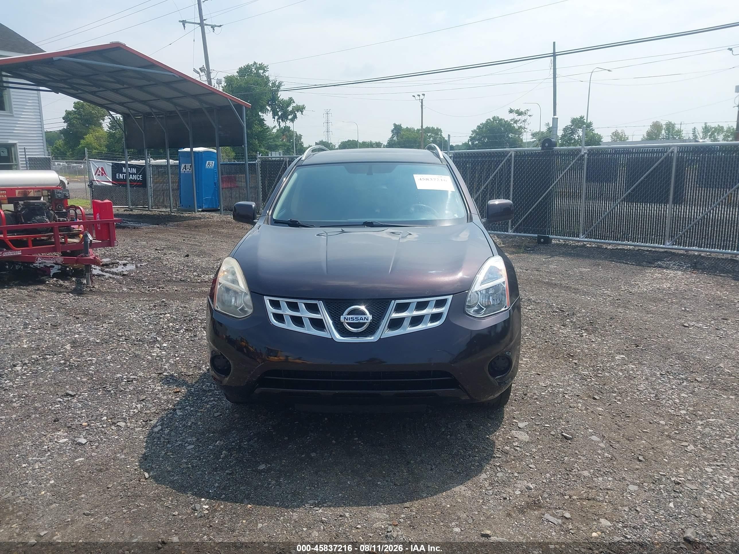 2012 Nissan Rogue Sv Brown vin: JN8AS5MV1CW391747