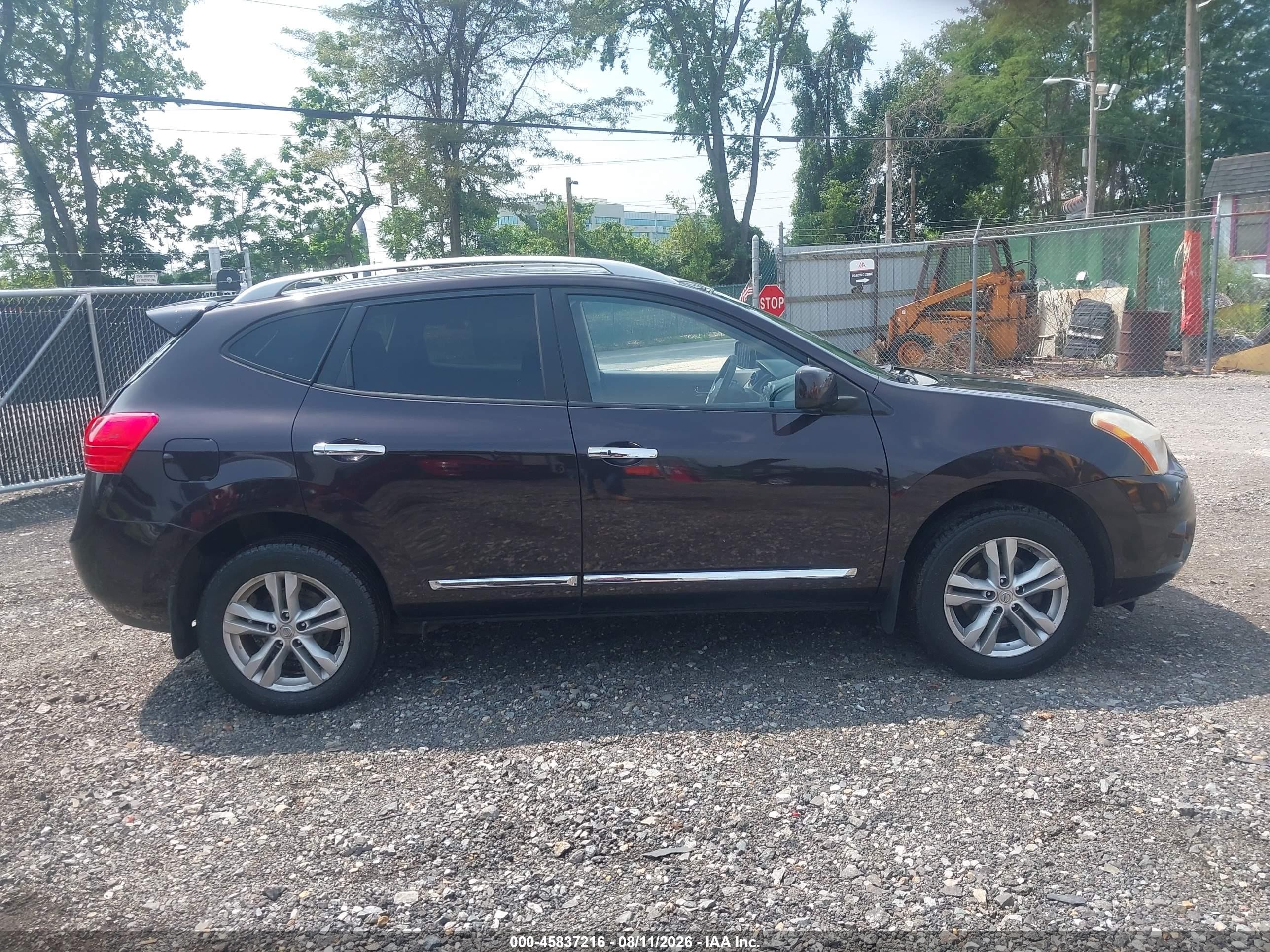 2012 Nissan Rogue Sv Brown vin: JN8AS5MV1CW391747
