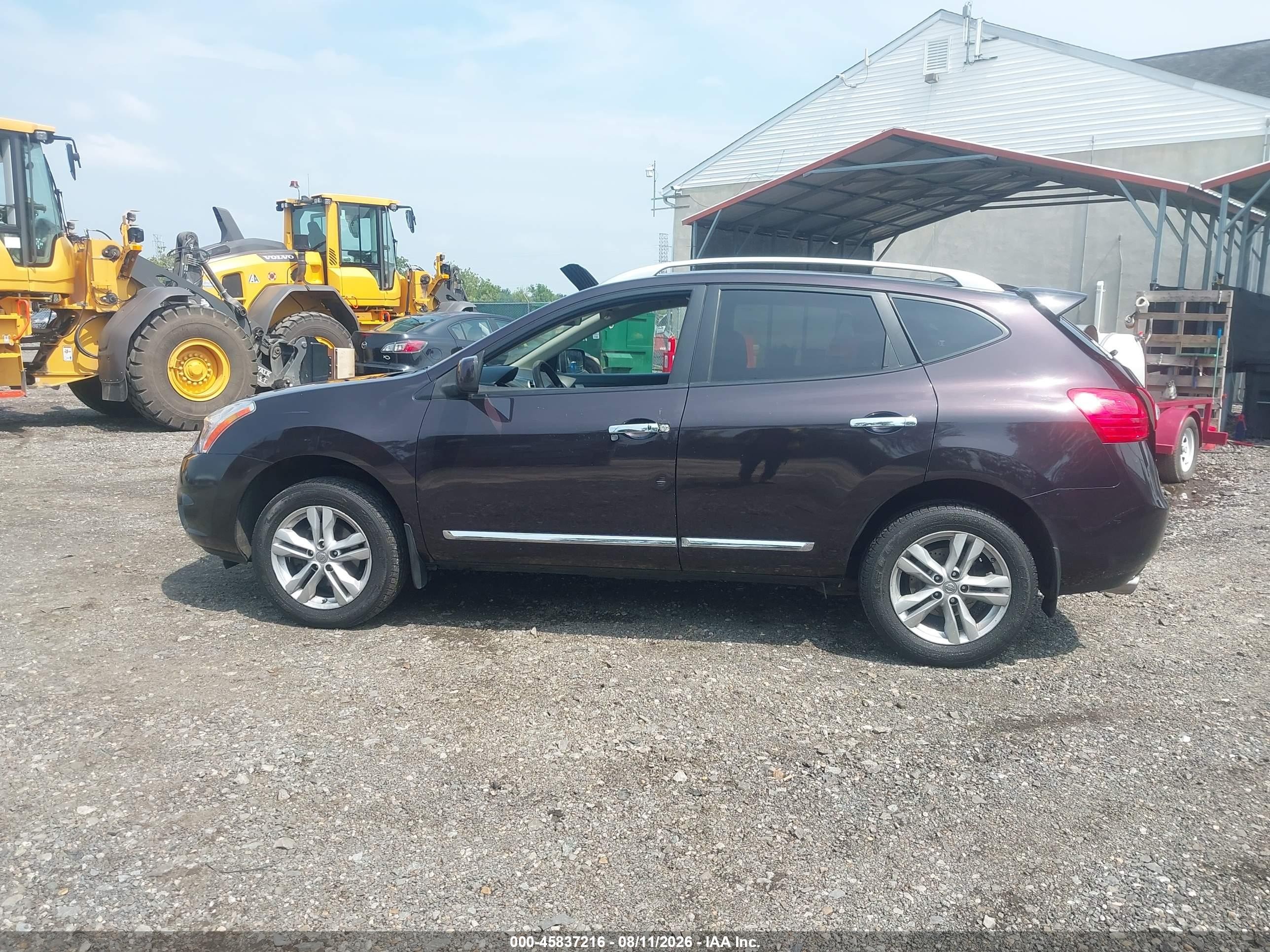 2012 Nissan Rogue Sv Brown vin: JN8AS5MV1CW391747