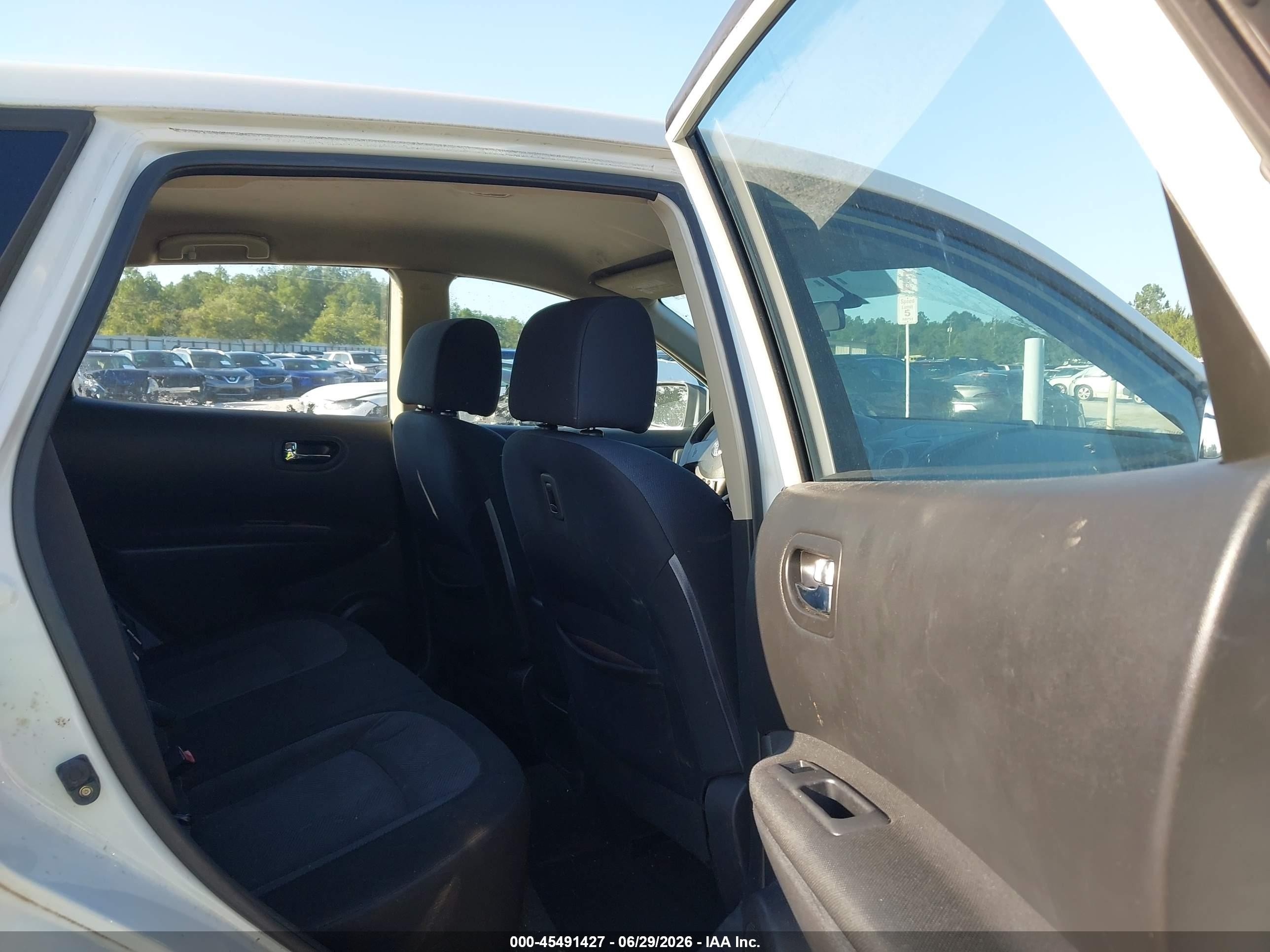 2012 Nissan Rogue S Белый vin: JN8AS5MV1CW394566