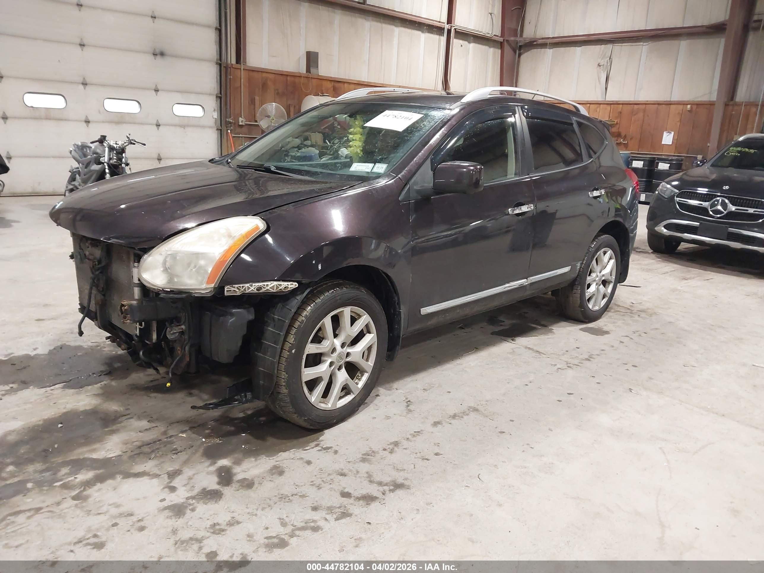2012 Nissan Rogue Sv W/sl Pkg Purple vin: JN8AS5MV1CW396107