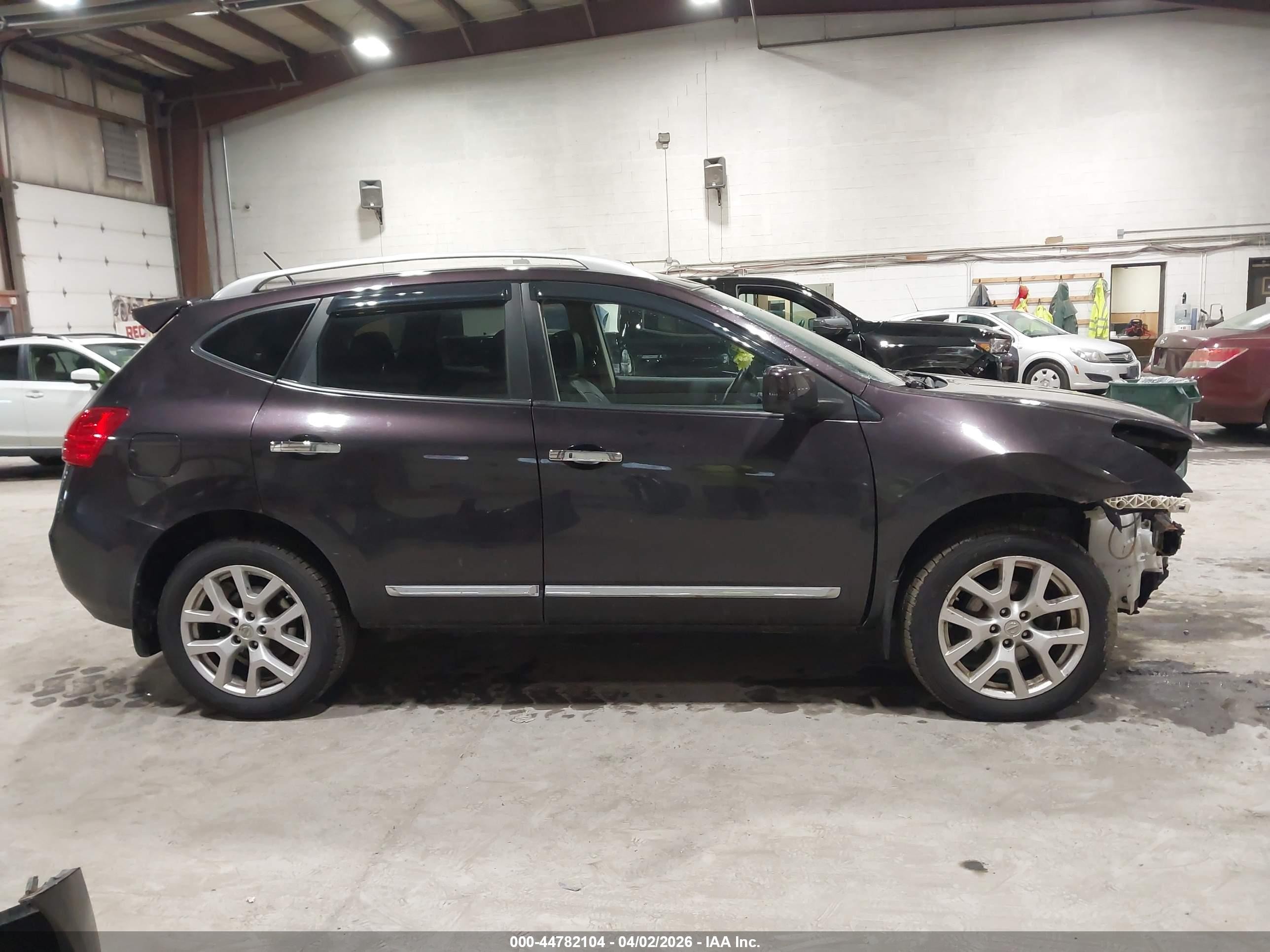 2012 Nissan Rogue Sv W/sl Pkg Purple vin: JN8AS5MV1CW396107