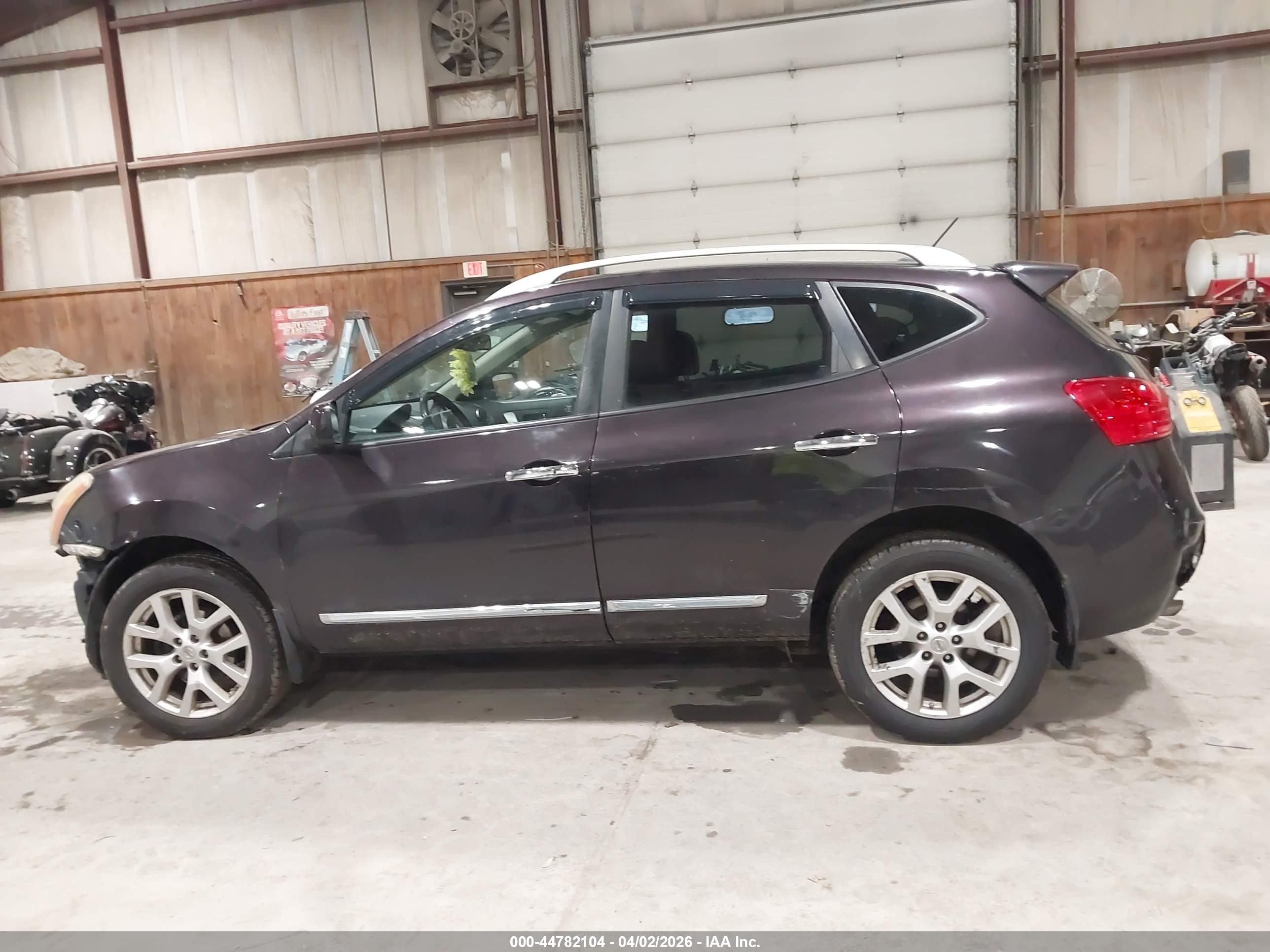 2012 Nissan Rogue Sv W/sl Pkg Purple vin: JN8AS5MV1CW396107