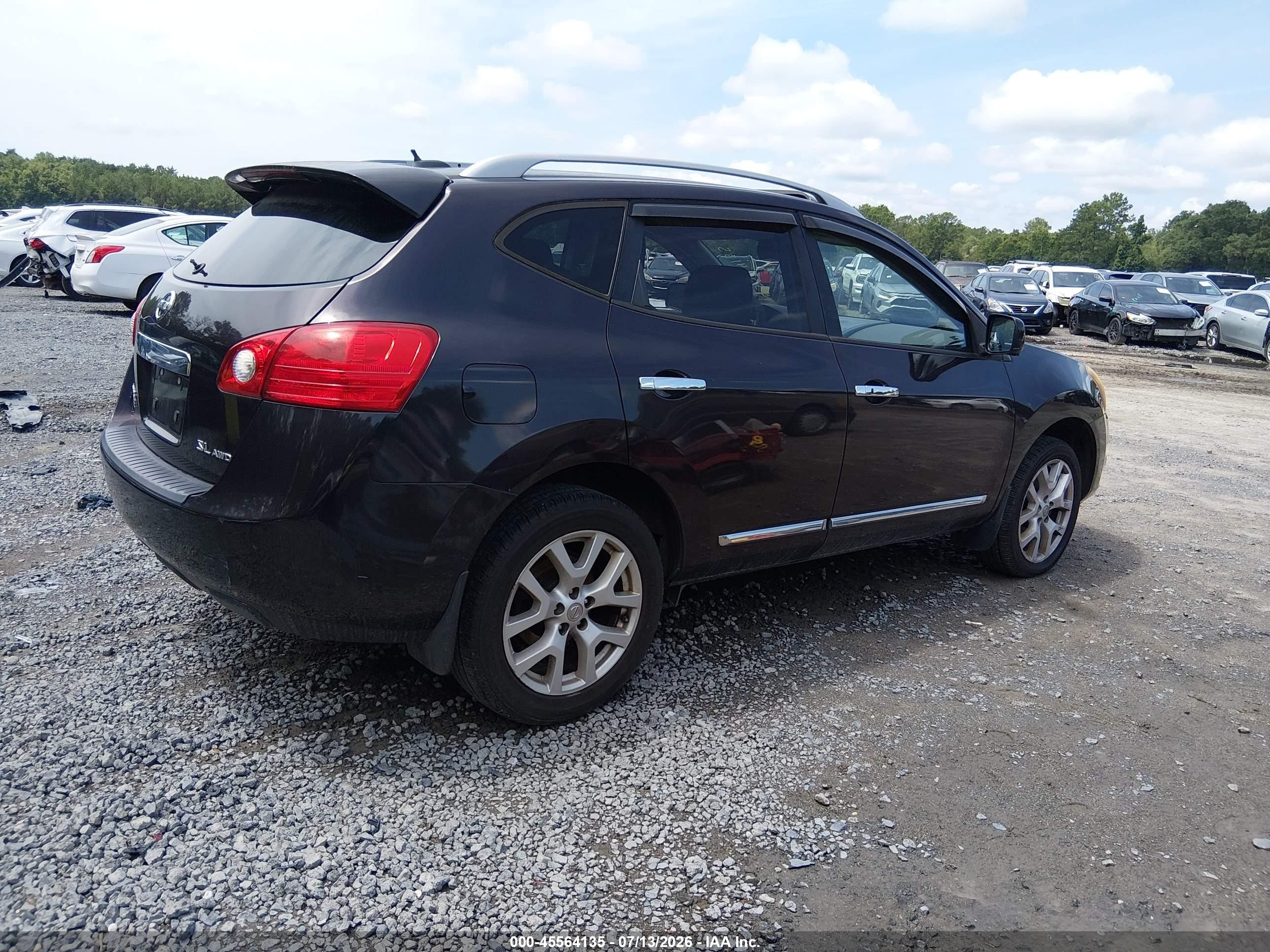 2012 Nissan Rogue Sv W/sl Pkg Purple vin: JN8AS5MV1CW400852