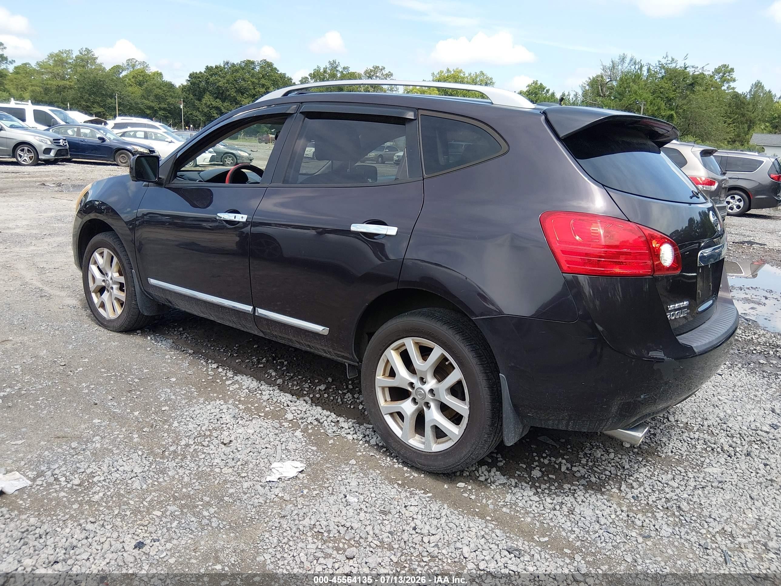 2012 Nissan Rogue Sv W/sl Pkg Purple vin: JN8AS5MV1CW400852