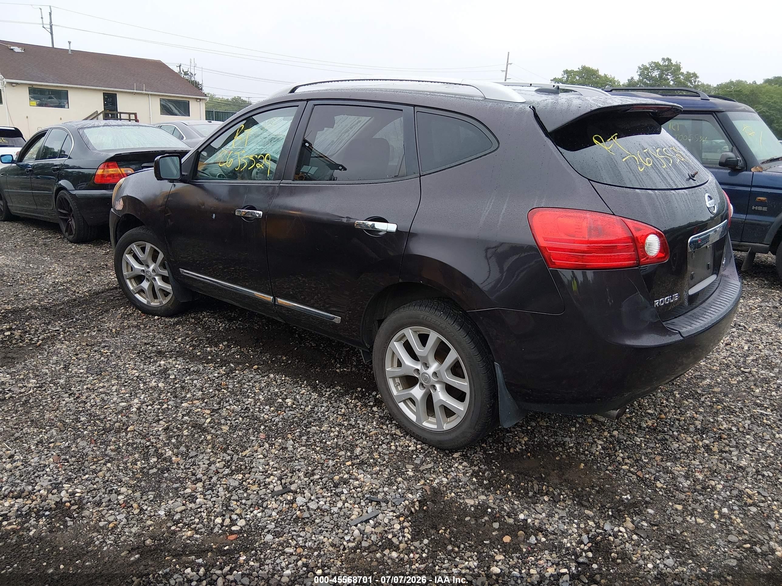 2012 Nissan Rogue Sv W/sl Pkg Purple vin: JN8AS5MV1CW404268