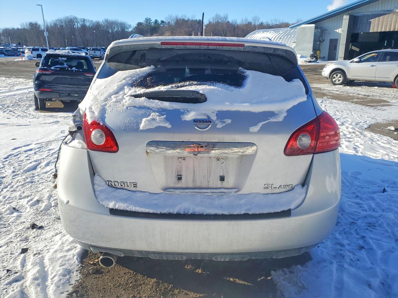 2012 Nissan Rogue S Silver vin: JN8AS5MV1CW411933