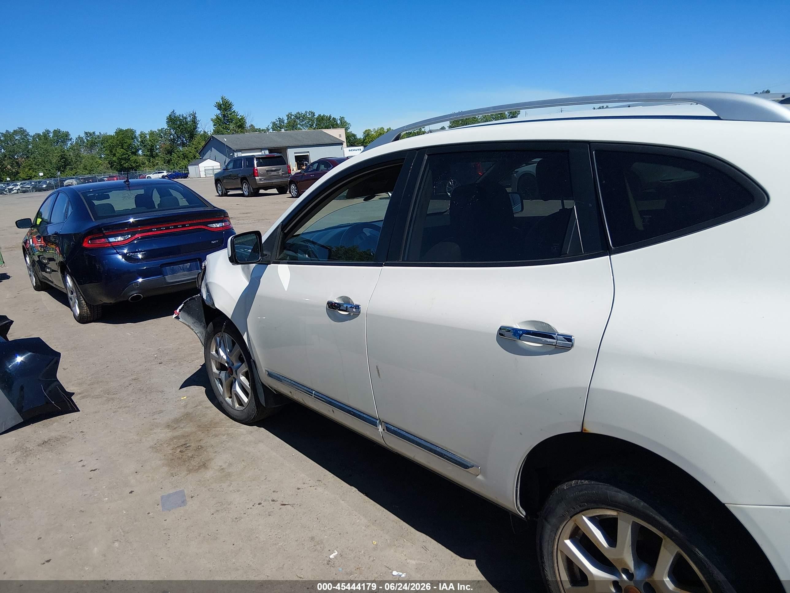 2012 Nissan Rogue Sv W/sl Pkg White vin: JN8AS5MV1CW413780