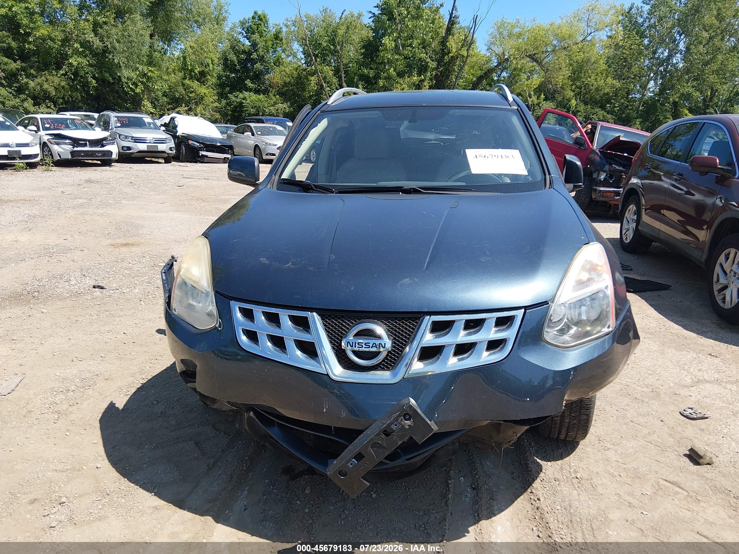 2012 Nissan Rogue Sv Gray vin: JN8AS5MV1CW417411