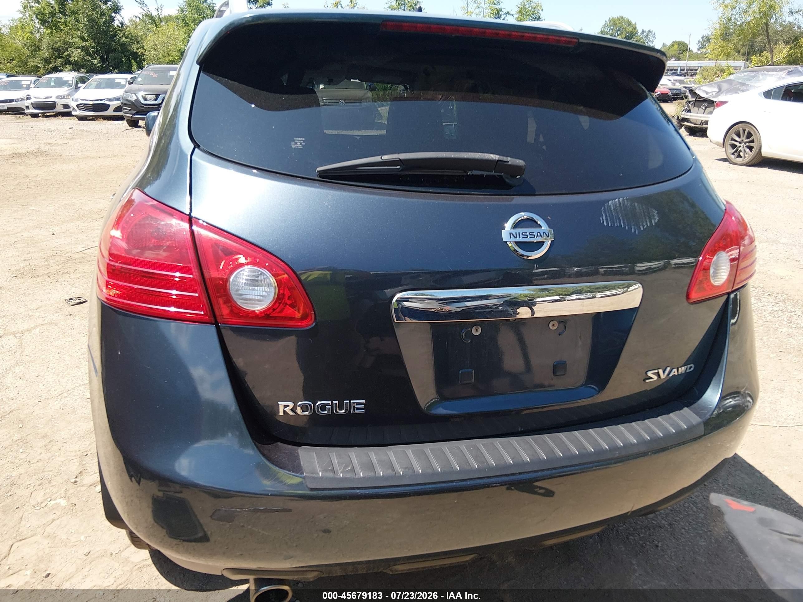 2012 Nissan Rogue Sv Gray vin: JN8AS5MV1CW417411