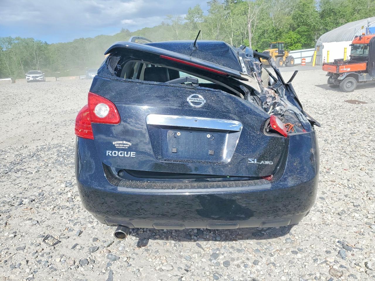 2012 Nissan Rogue S Черный vin: JN8AS5MV1CW420146