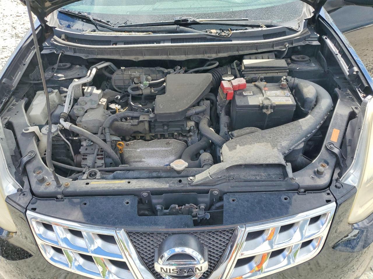 2012 Nissan Rogue S Черный vin: JN8AS5MV1CW420146